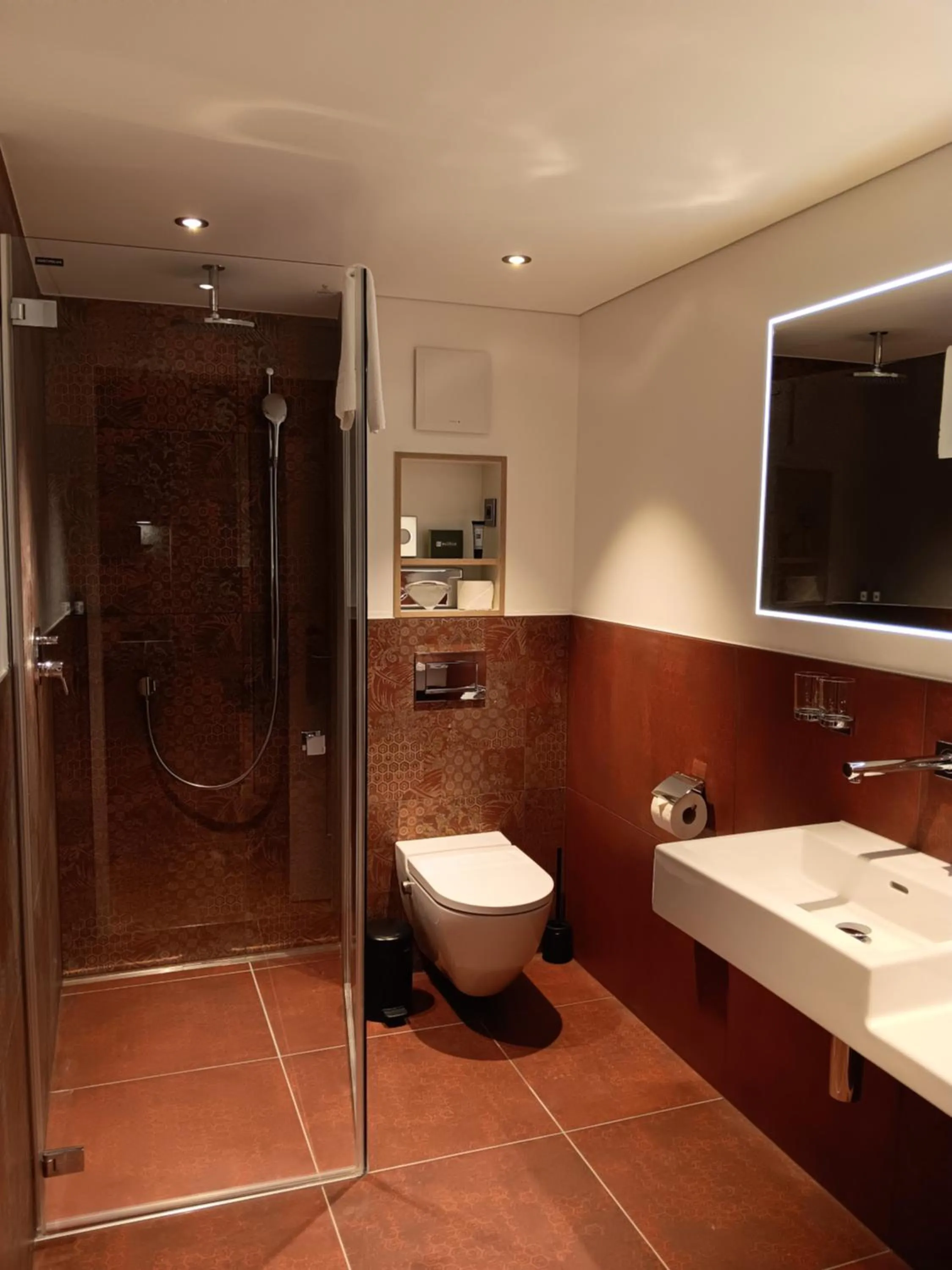 Bathroom in Boutique Hotel Bellevue