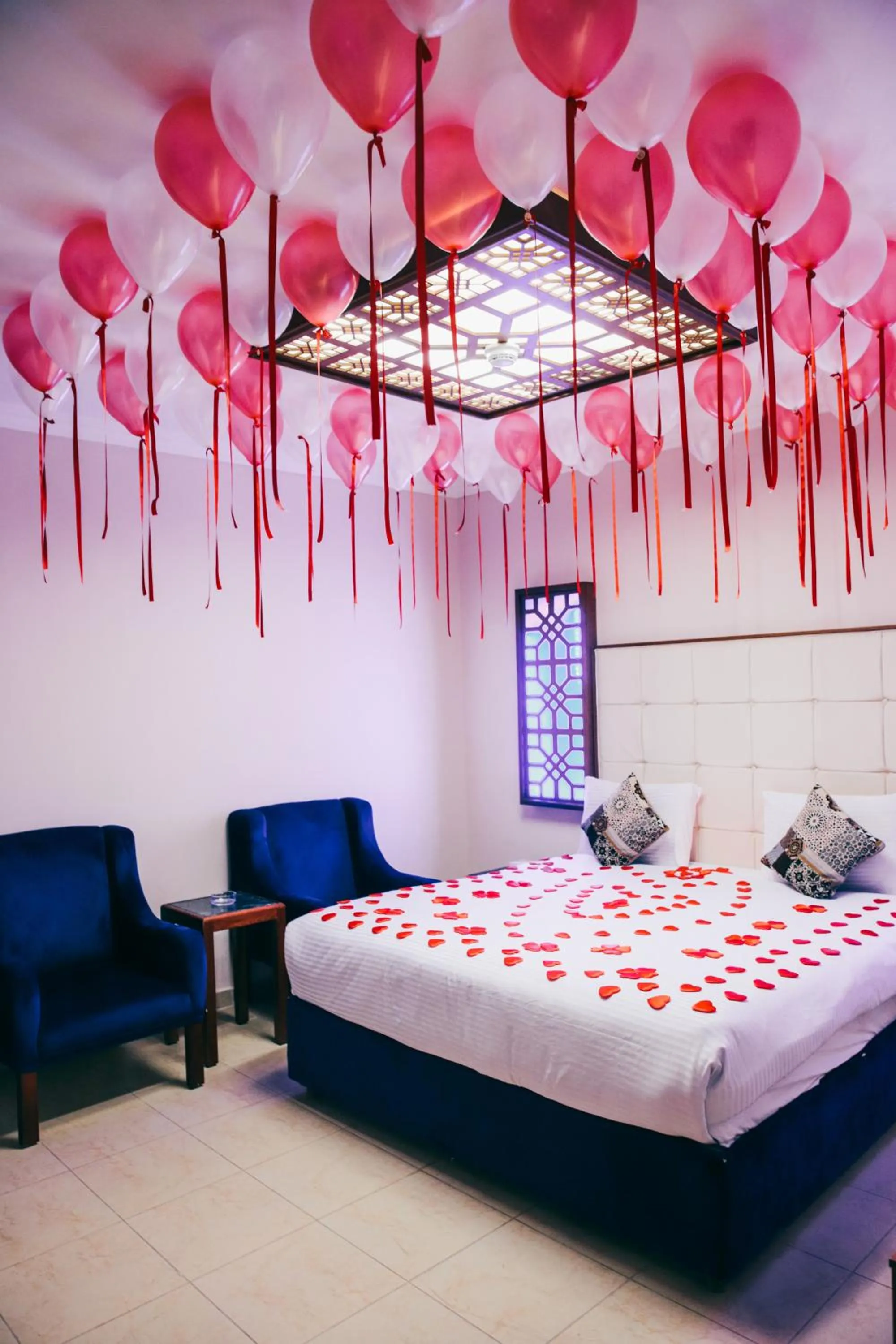 Decorative detail, Bed in Retal View North Coast Aqua Park