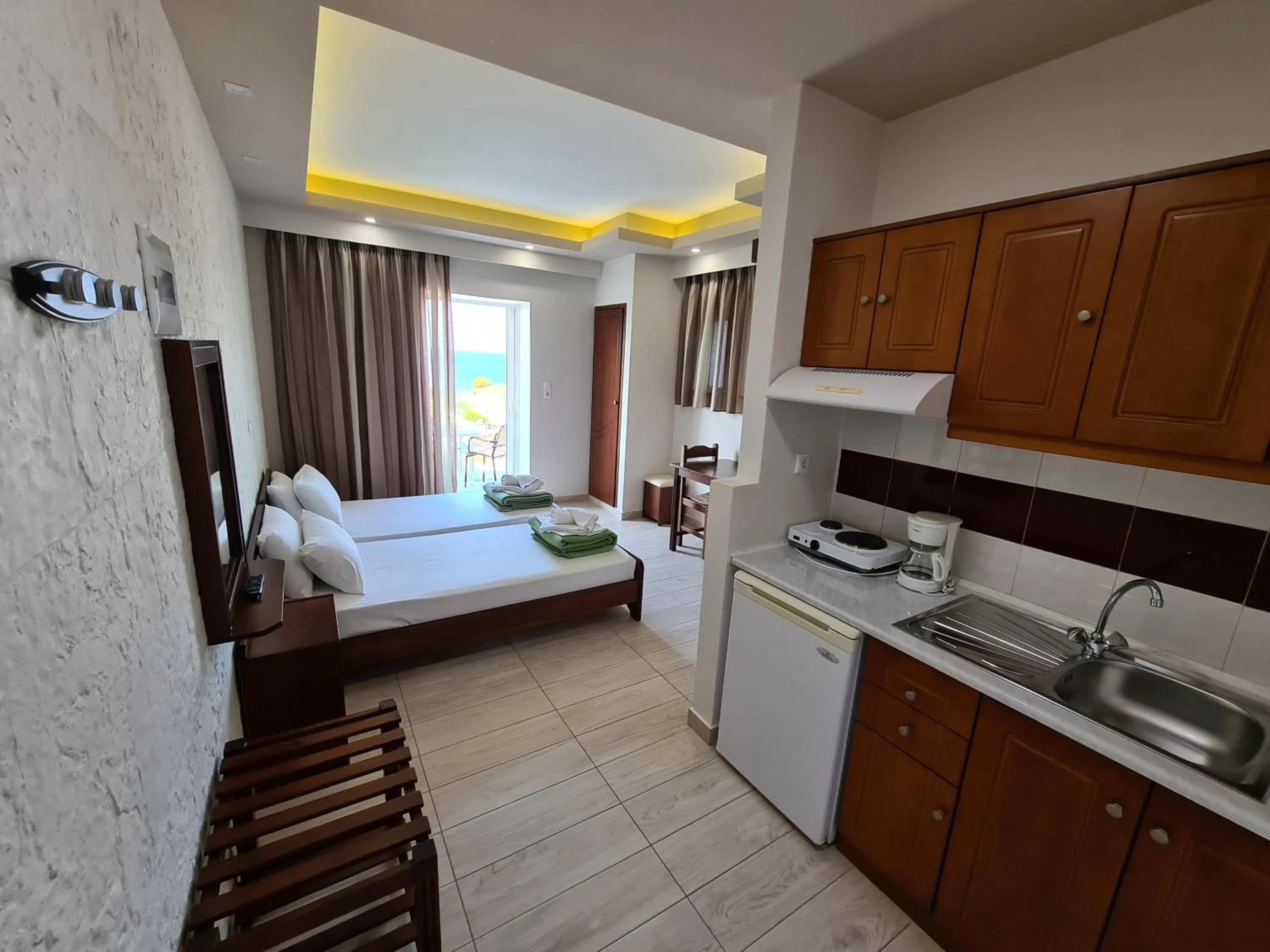 Bed in Abella Hotel