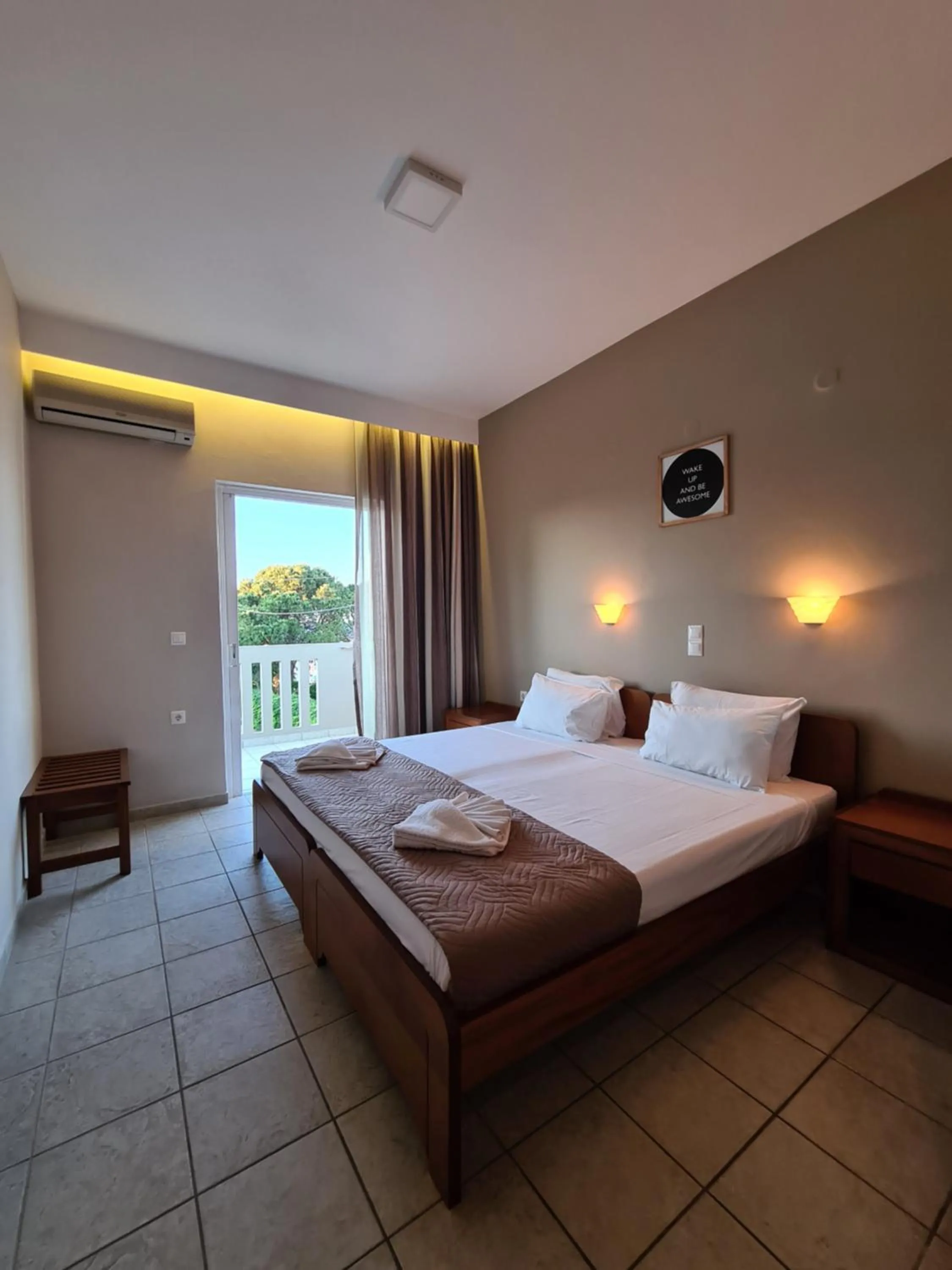 Bed in Abella Hotel