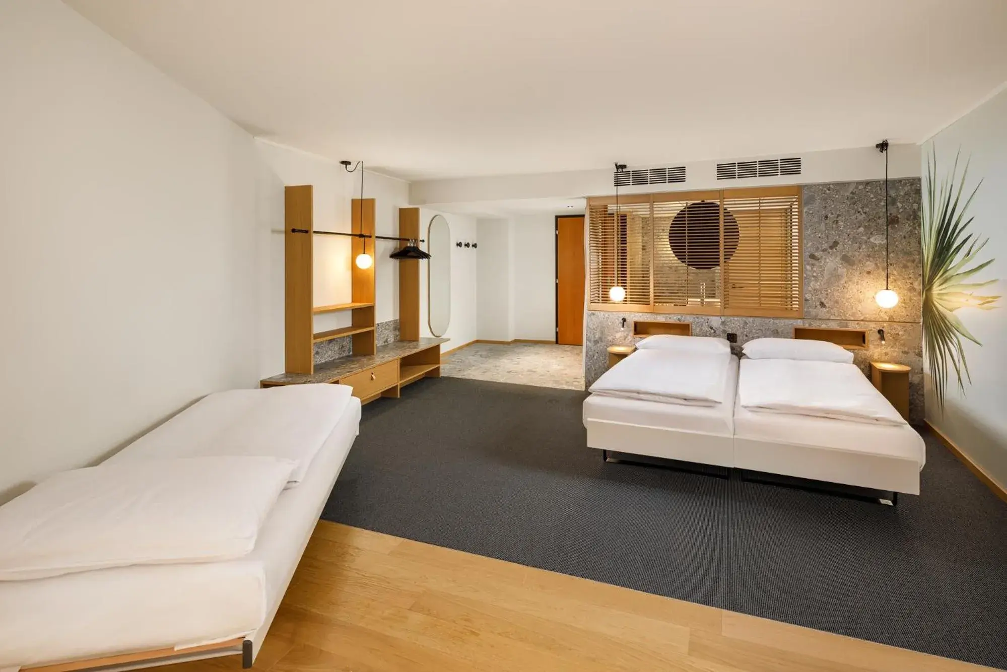 Bed in Palmiers by Fassbind Bed in Palmiers by Fassbind