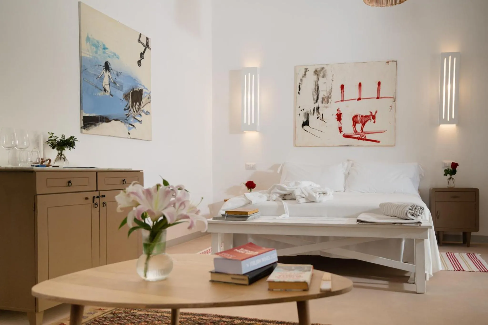Bed in Palombara Masseria & SPA - Adults Only