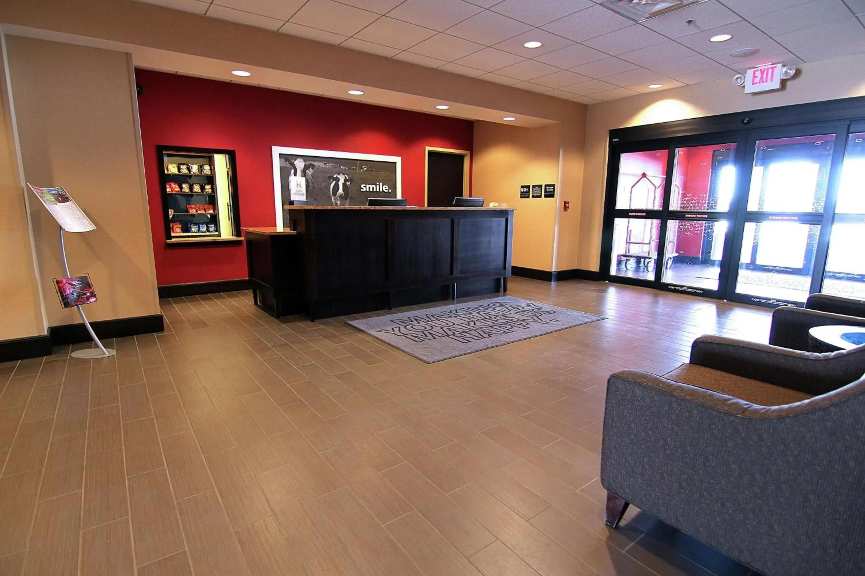 Lobby or reception in Hampton Inn & Suites Grand Forks Lobby or reception in Hampton Inn & Suites Grand Forks