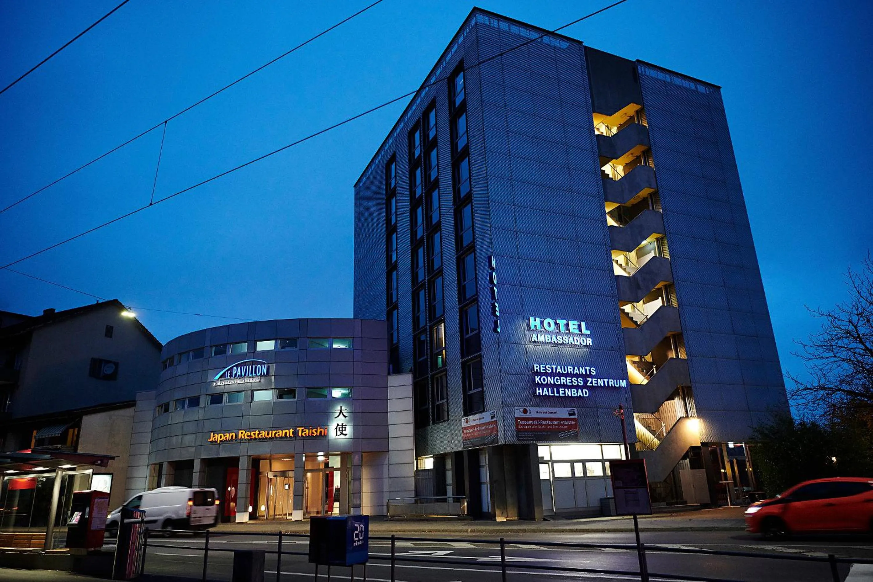 Facade/entrance in Hotel Ambassador