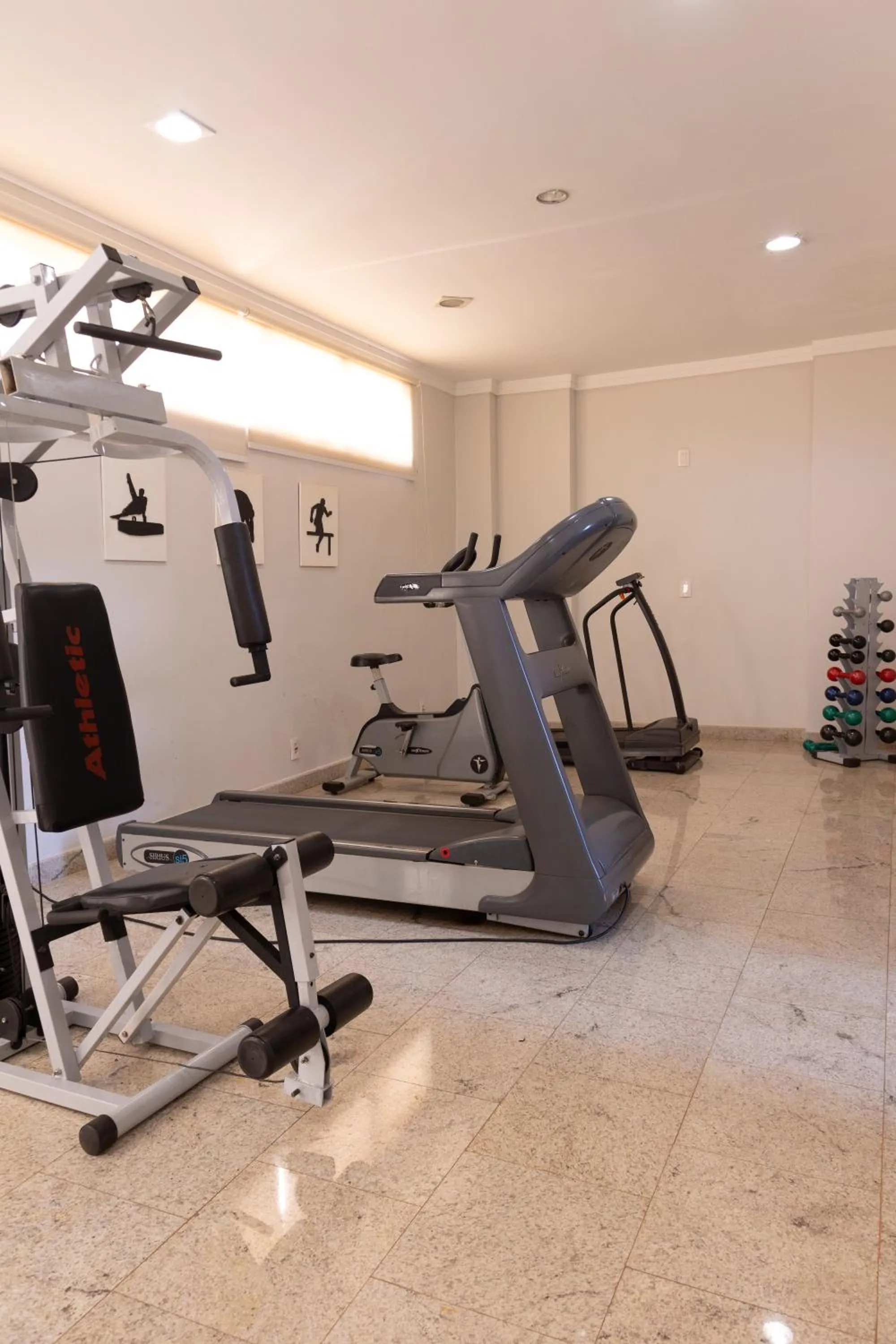 Fitness centre/facilities in BOMBONATO HOTEL - Fácil Acesso ao Aeroporto e parque de Exposições ABCZ