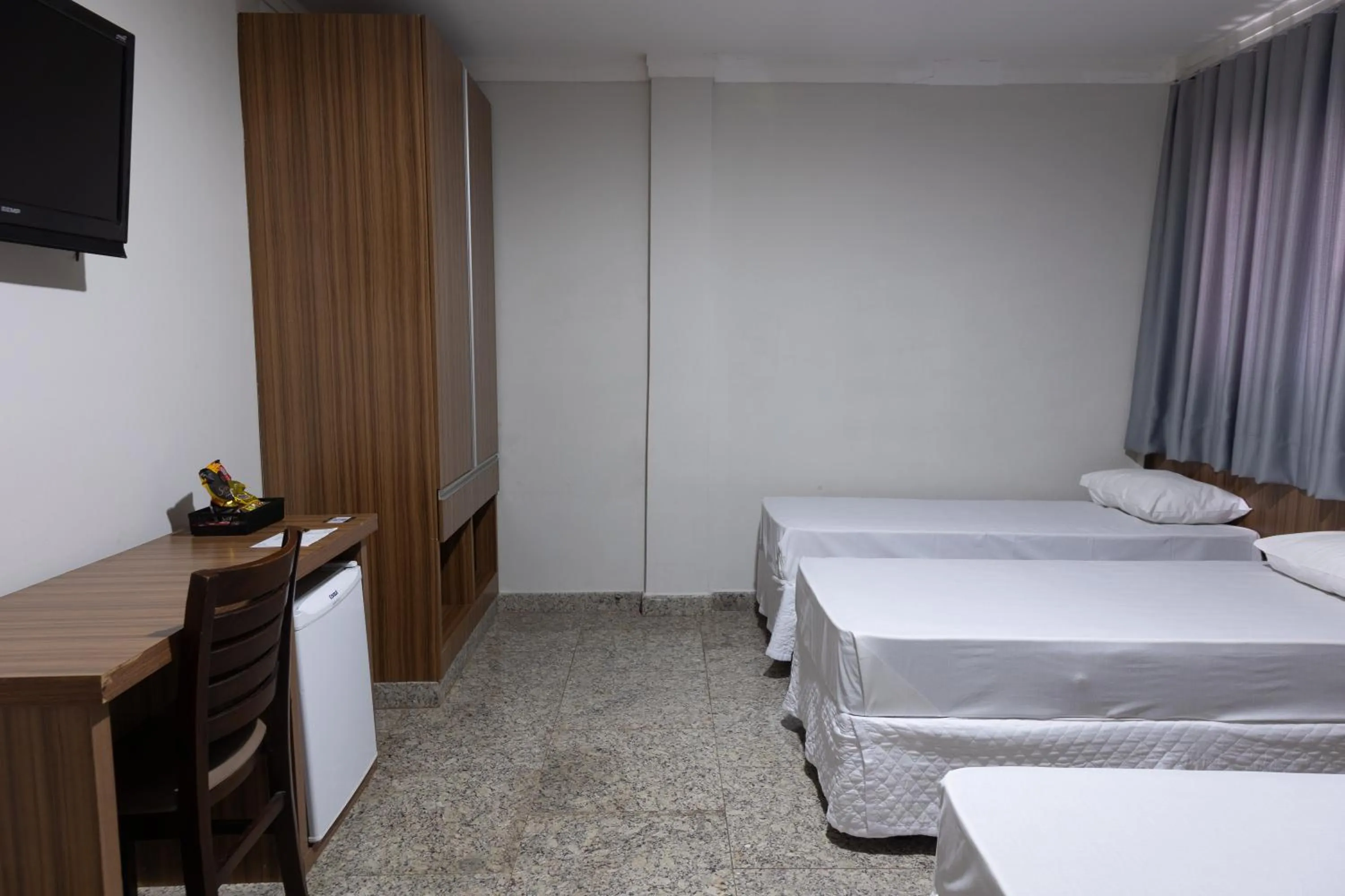 Bedroom, Bed in BOMBONATO HOTEL - Fácil Acesso ao Aeroporto e parque de Exposições ABCZ