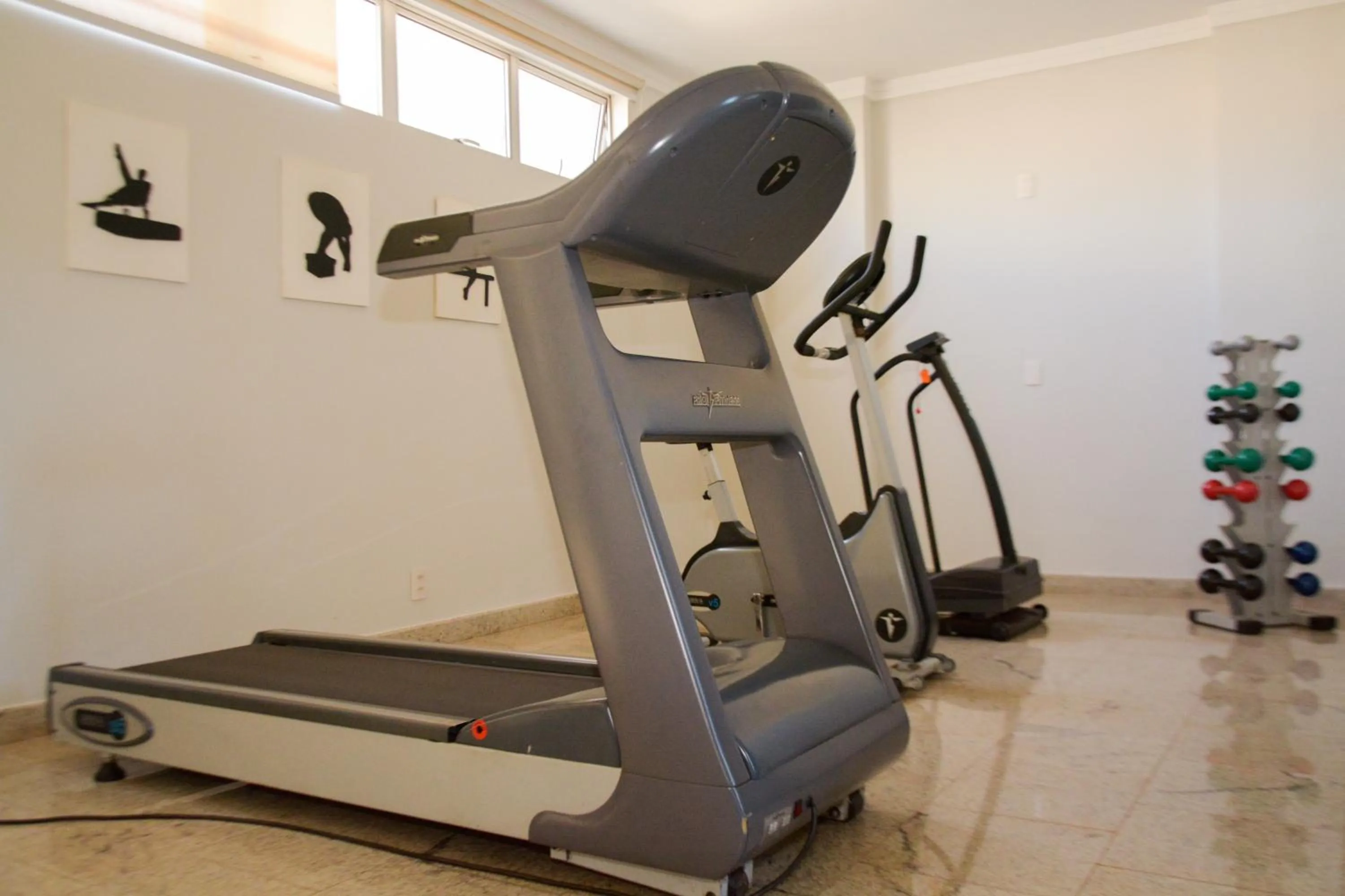 Fitness centre/facilities in BOMBONATO HOTEL - Fácil Acesso ao Aeroporto e parque de Exposições ABCZ