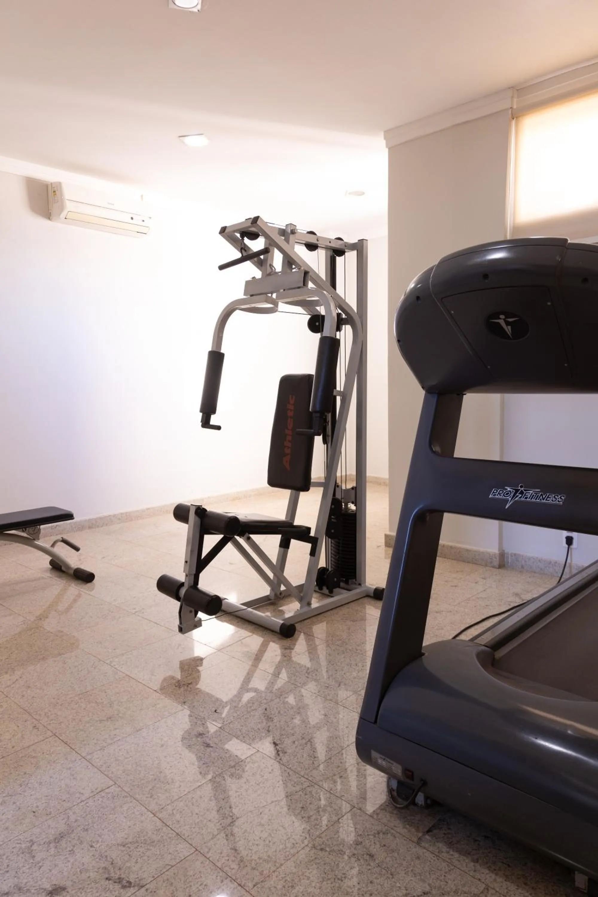 Fitness centre/facilities in BOMBONATO HOTEL - Fácil Acesso ao Aeroporto e parque de Exposições ABCZ