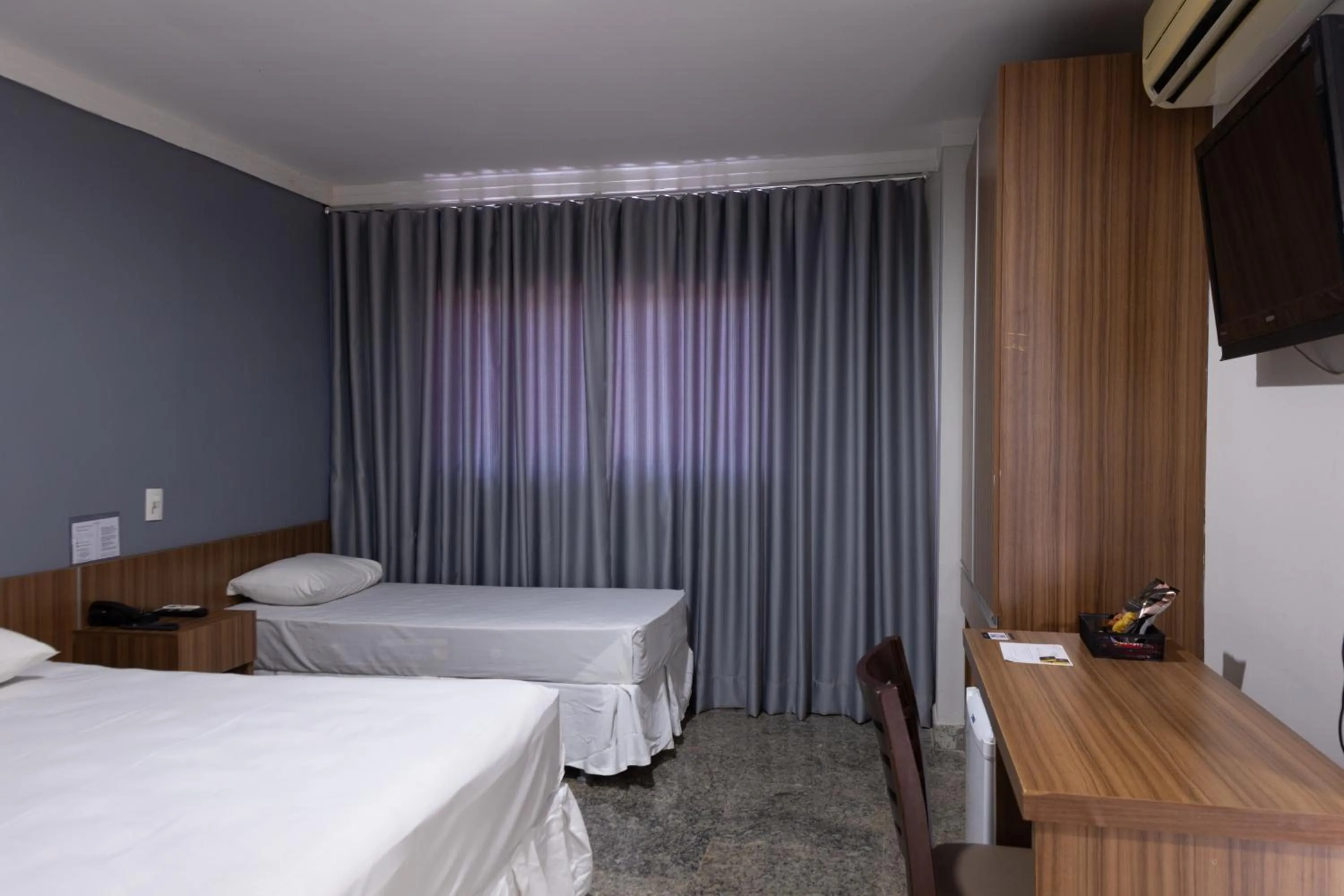 Bedroom, Bed in BOMBONATO HOTEL - Fácil Acesso ao Aeroporto e parque de Exposições ABCZ