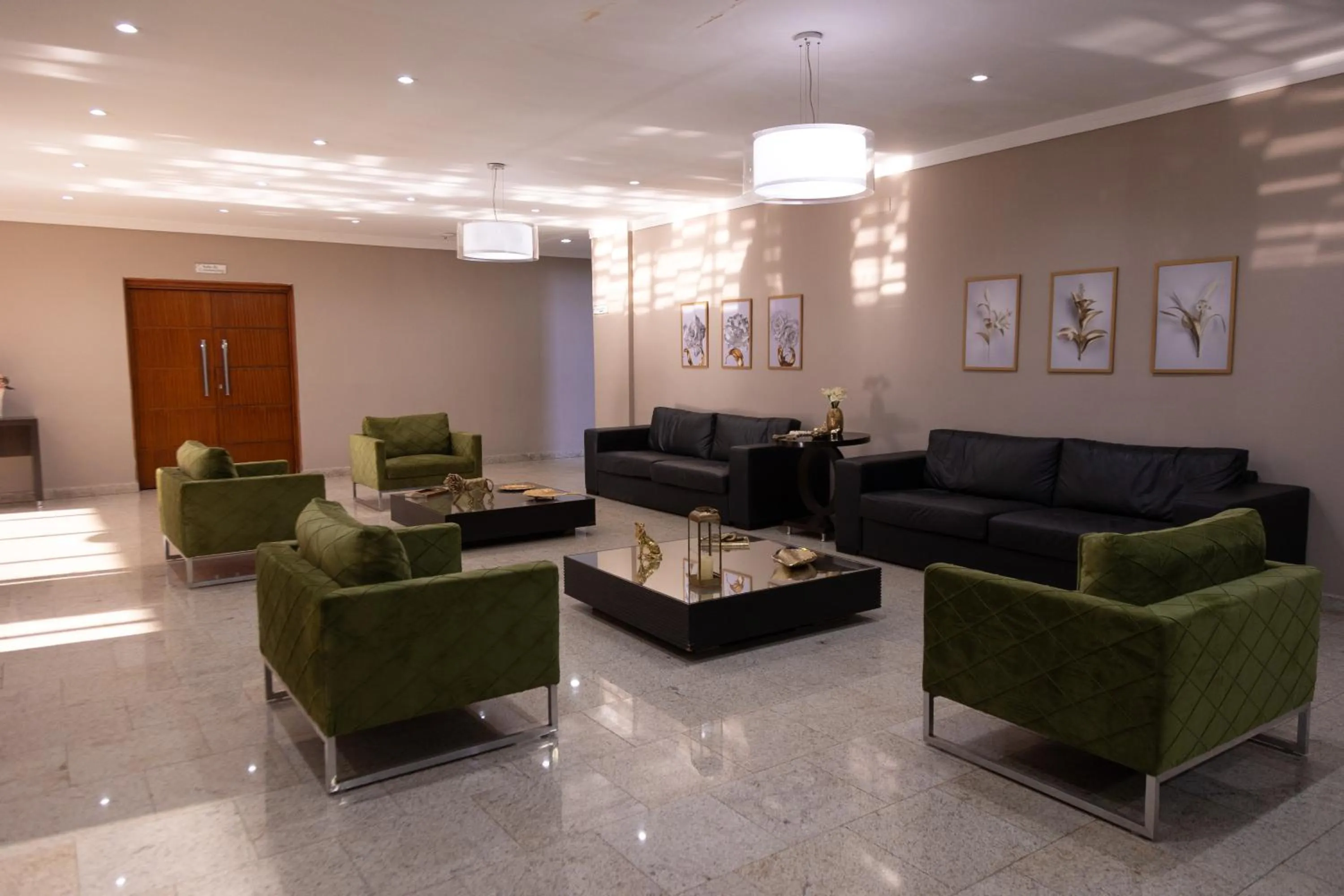 Lobby or reception in BOMBONATO HOTEL - Fácil Acesso ao Aeroporto e parque de Exposições ABCZ