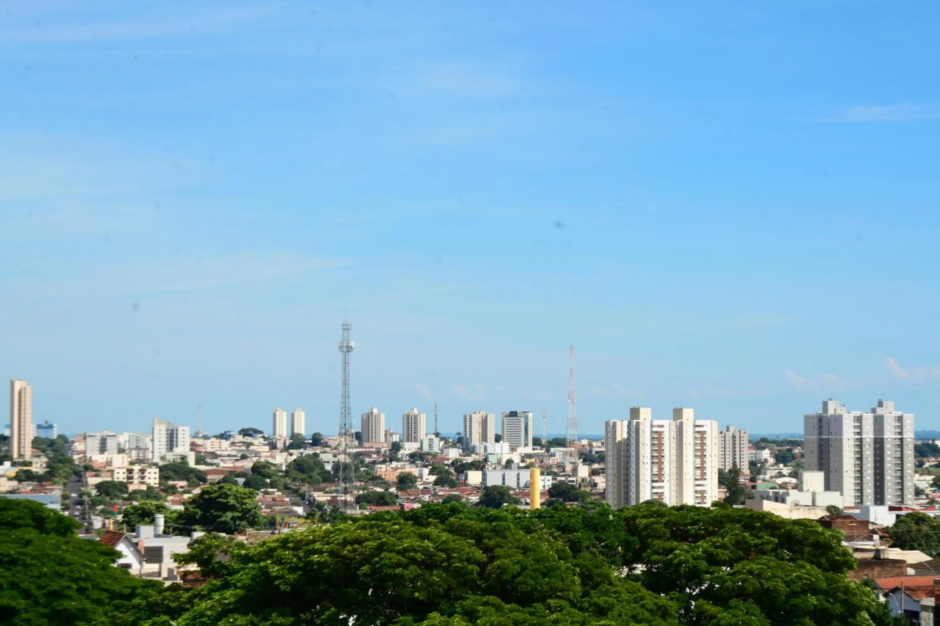 View (from property/room) in BOMBONATO HOTEL - Fácil Acesso ao Aeroporto e parque de Exposições ABCZ