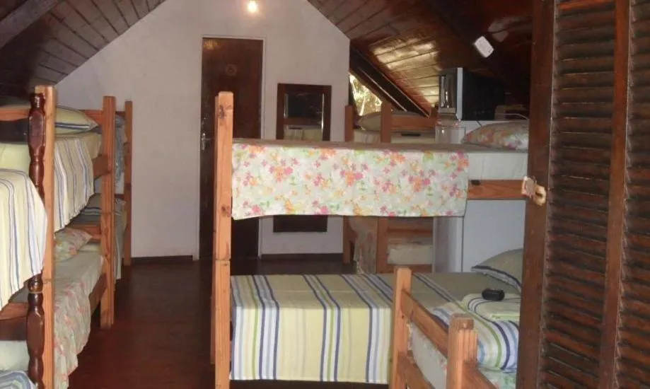Bed in Ronaldo's Pousada