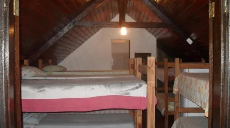 Bed in Ronaldo's Pousada