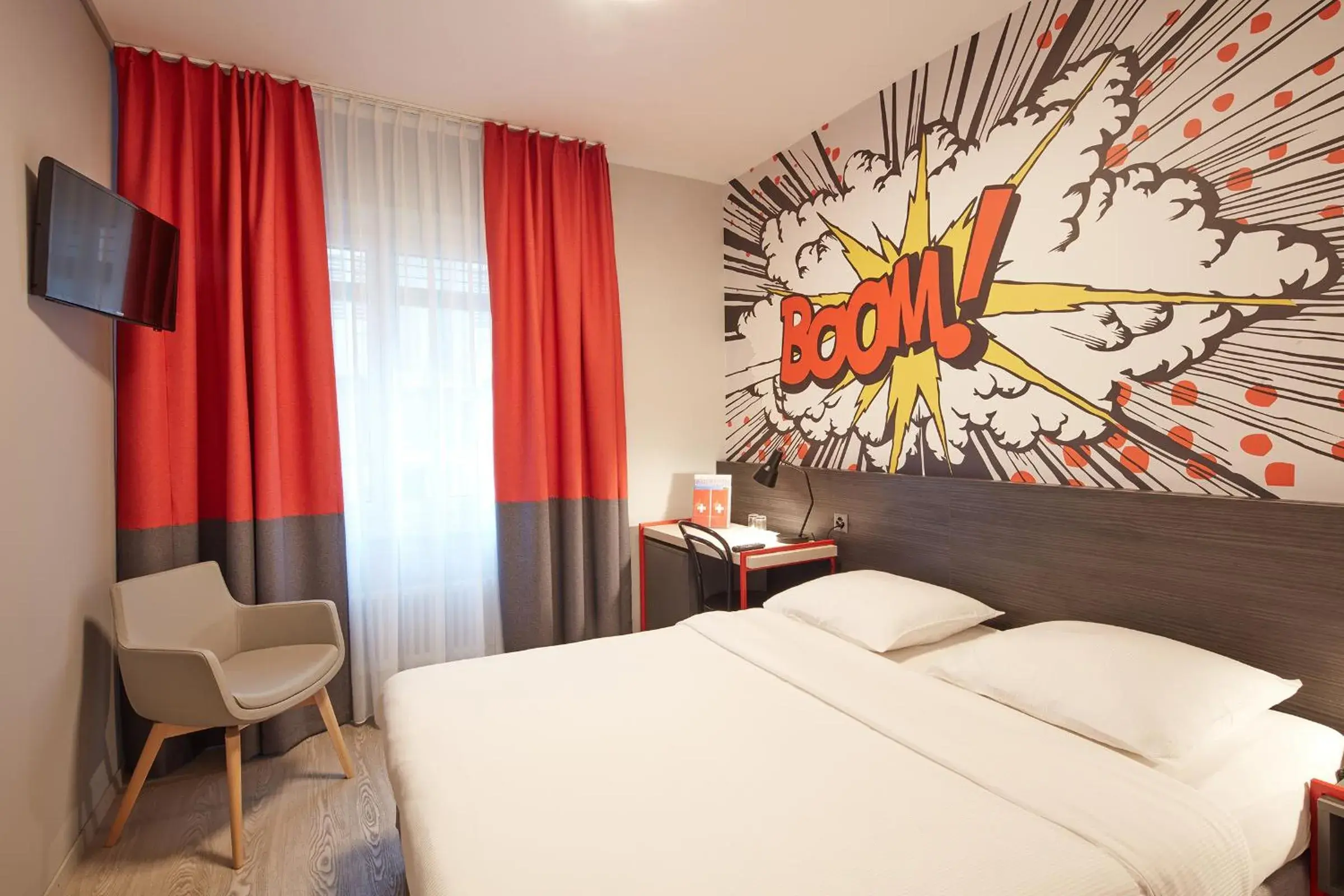 Bed in Hôtel Crystal Bed in Hôtel Crystal