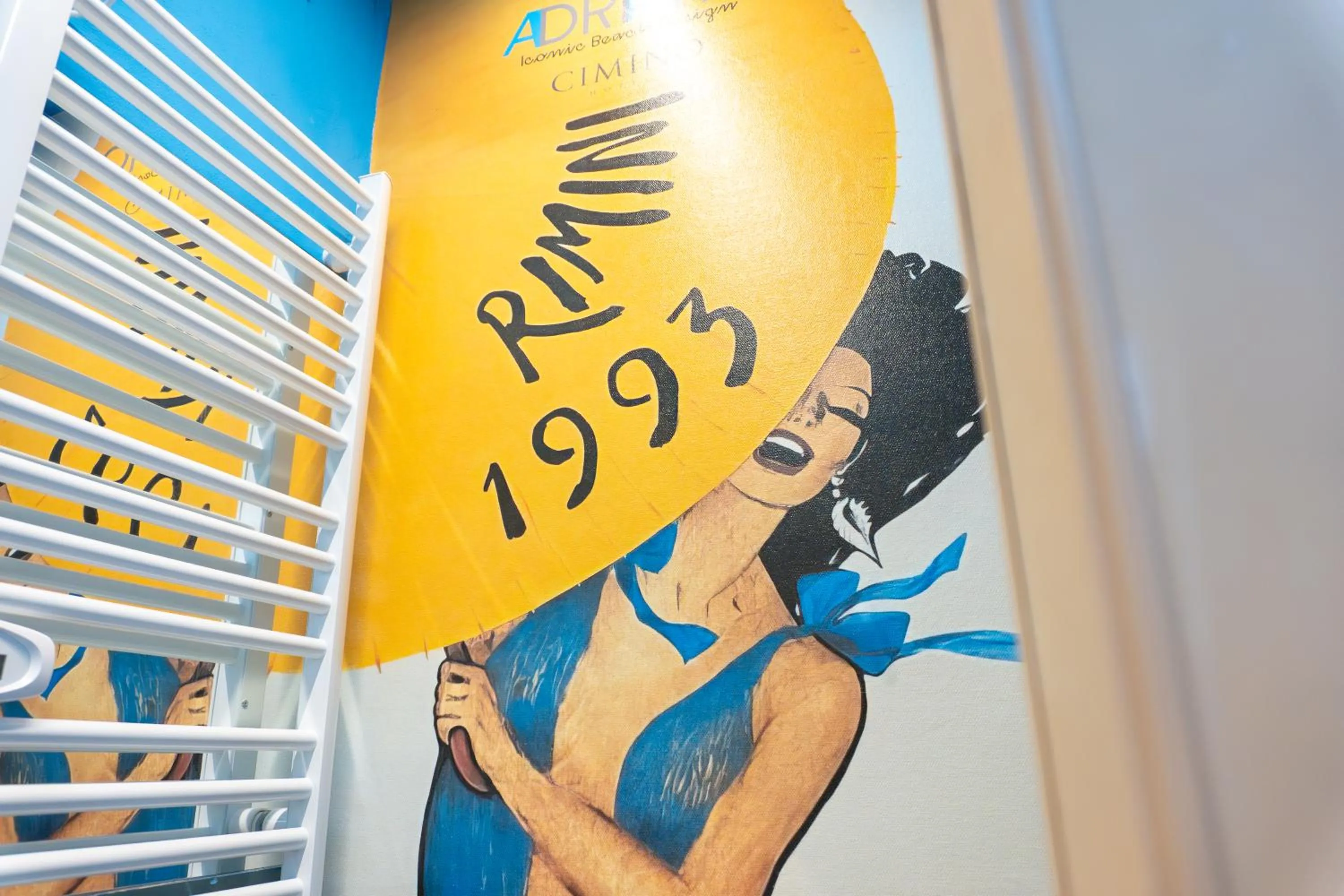 Decorative detail in Hotel Adriatica sul Mare