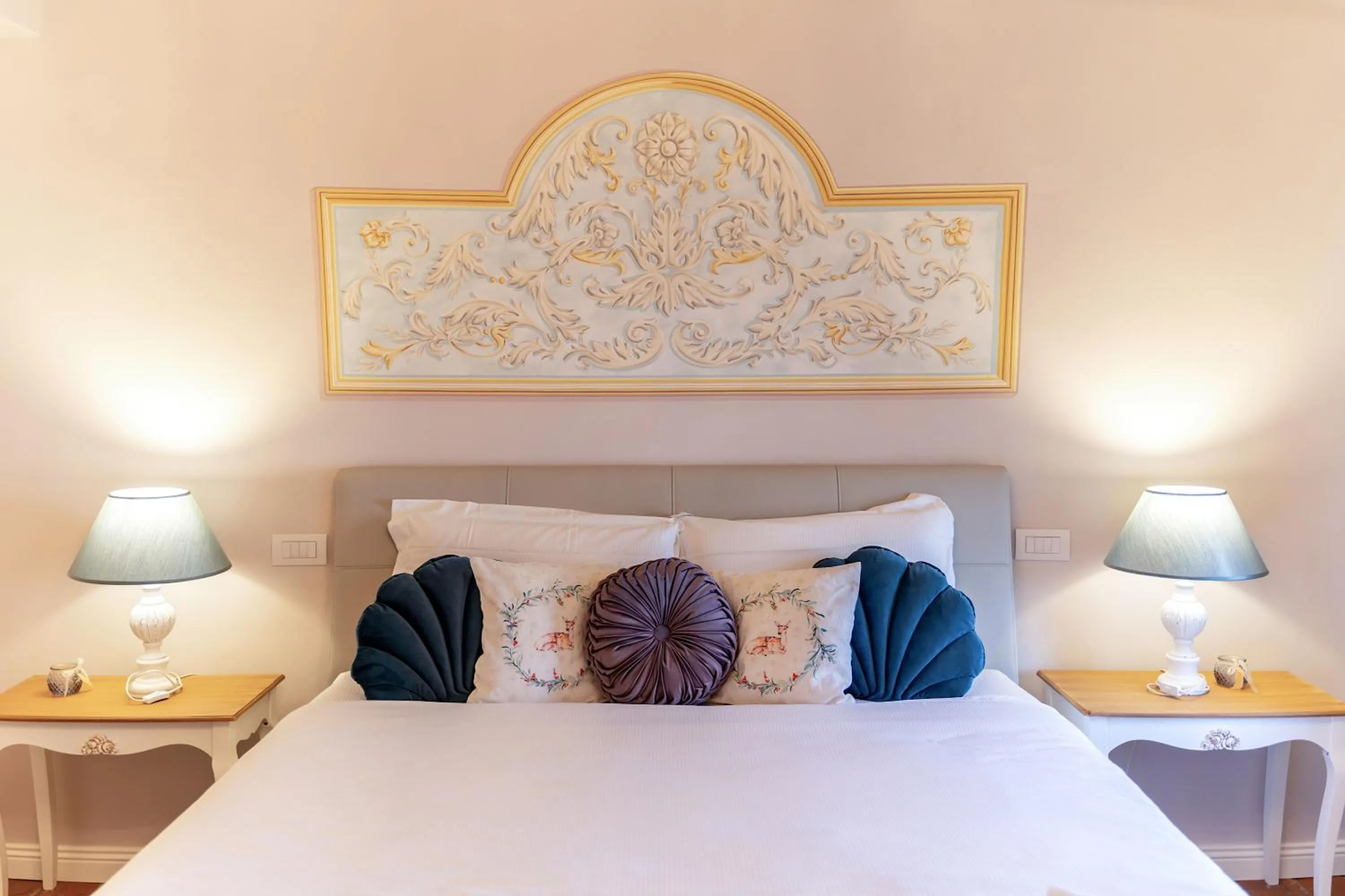 Bed in Villa La Preziosa