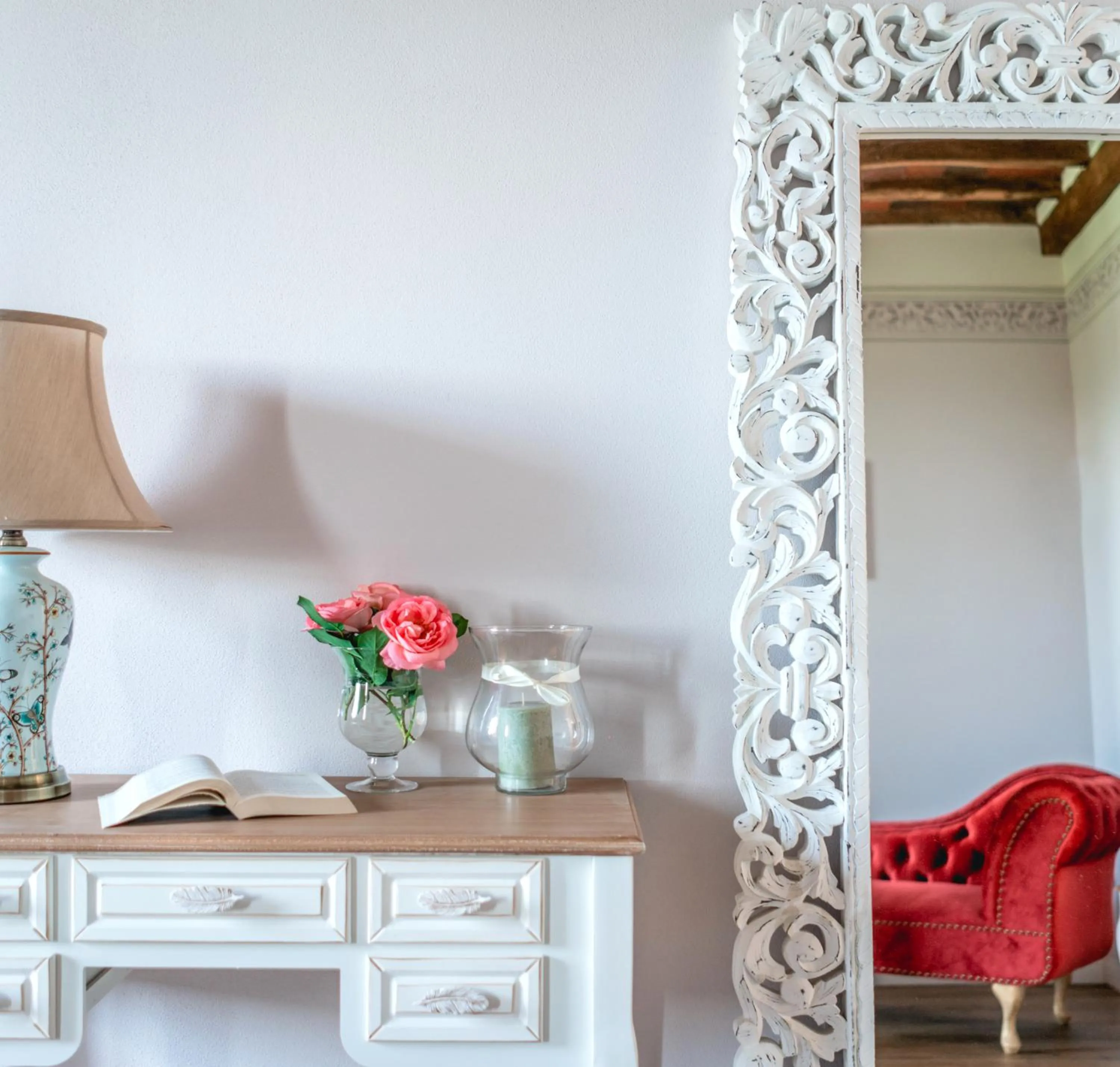 Decorative detail in Villa La Preziosa