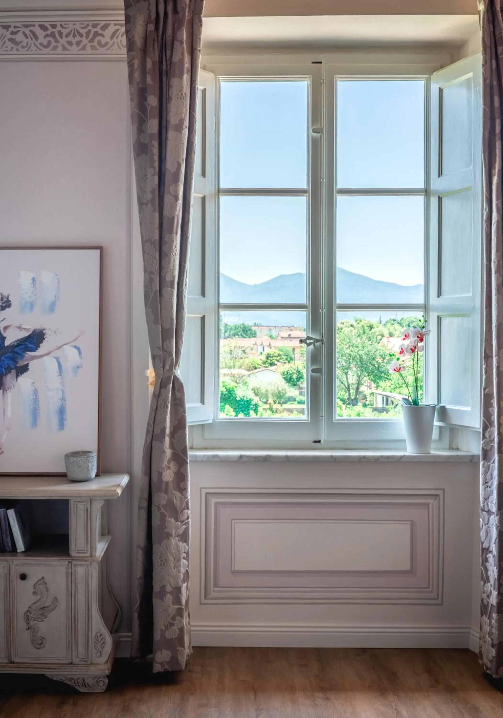 Garden view in Villa La Preziosa