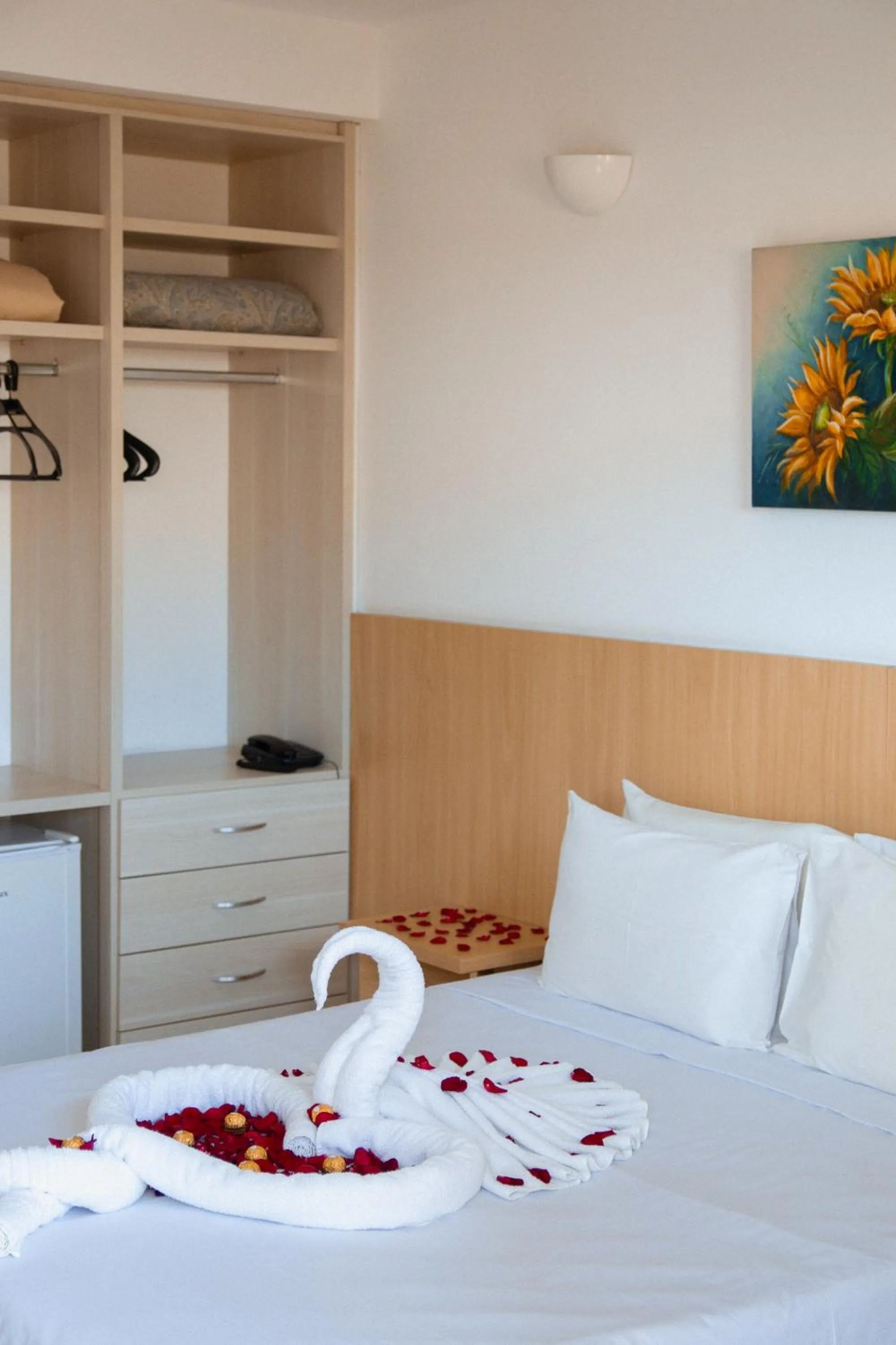 Bed in Hotel Recanto dos Pássaros