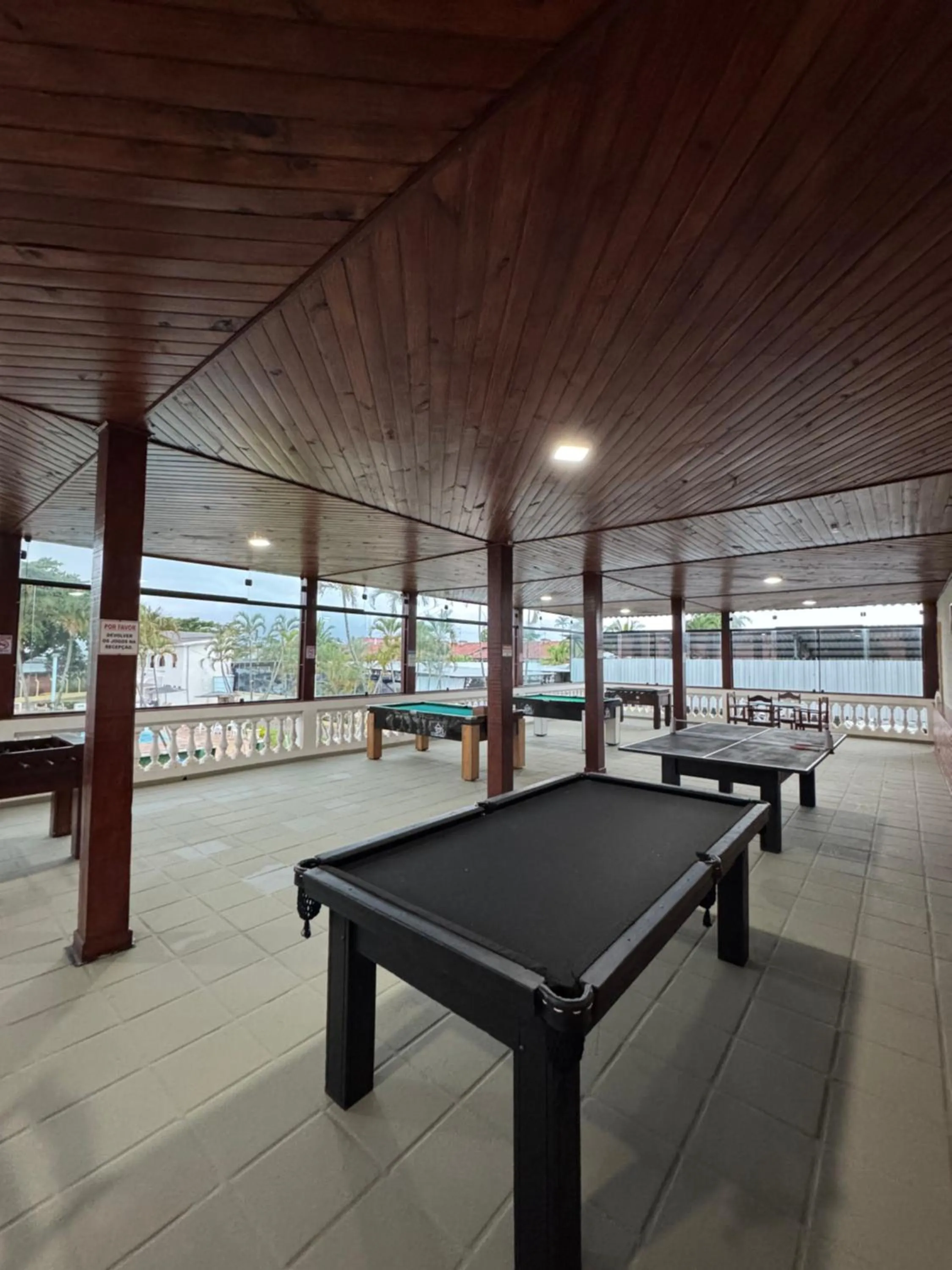 Game Room in Hotel Recanto dos Pássaros