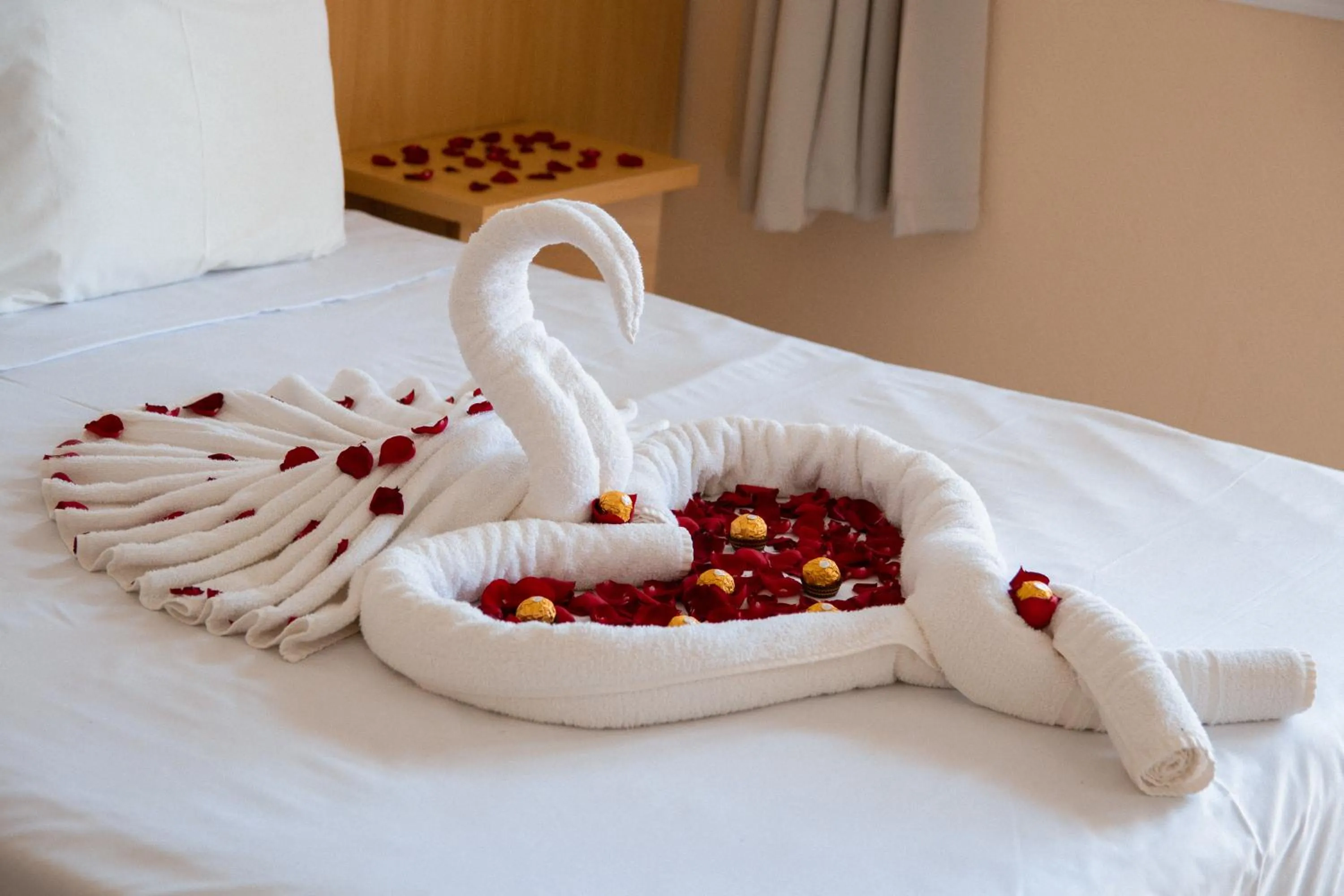 Bed in Hotel Recanto dos Pássaros