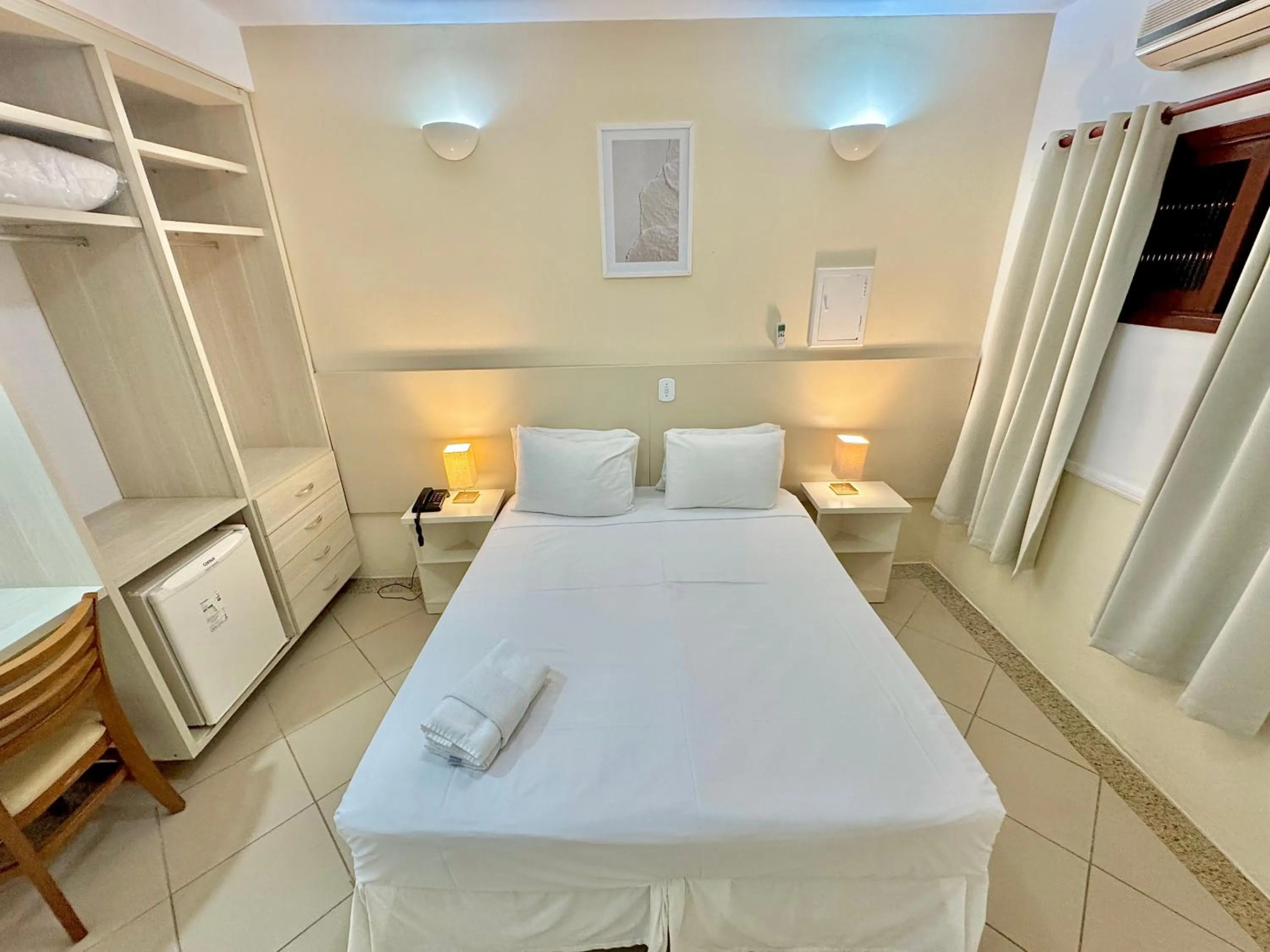 Bedroom, Bed in Hotel Recanto dos Pássaros