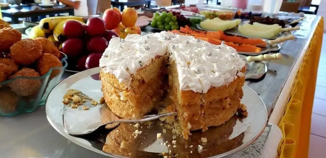 Food in Hotel Recanto dos Pássaros