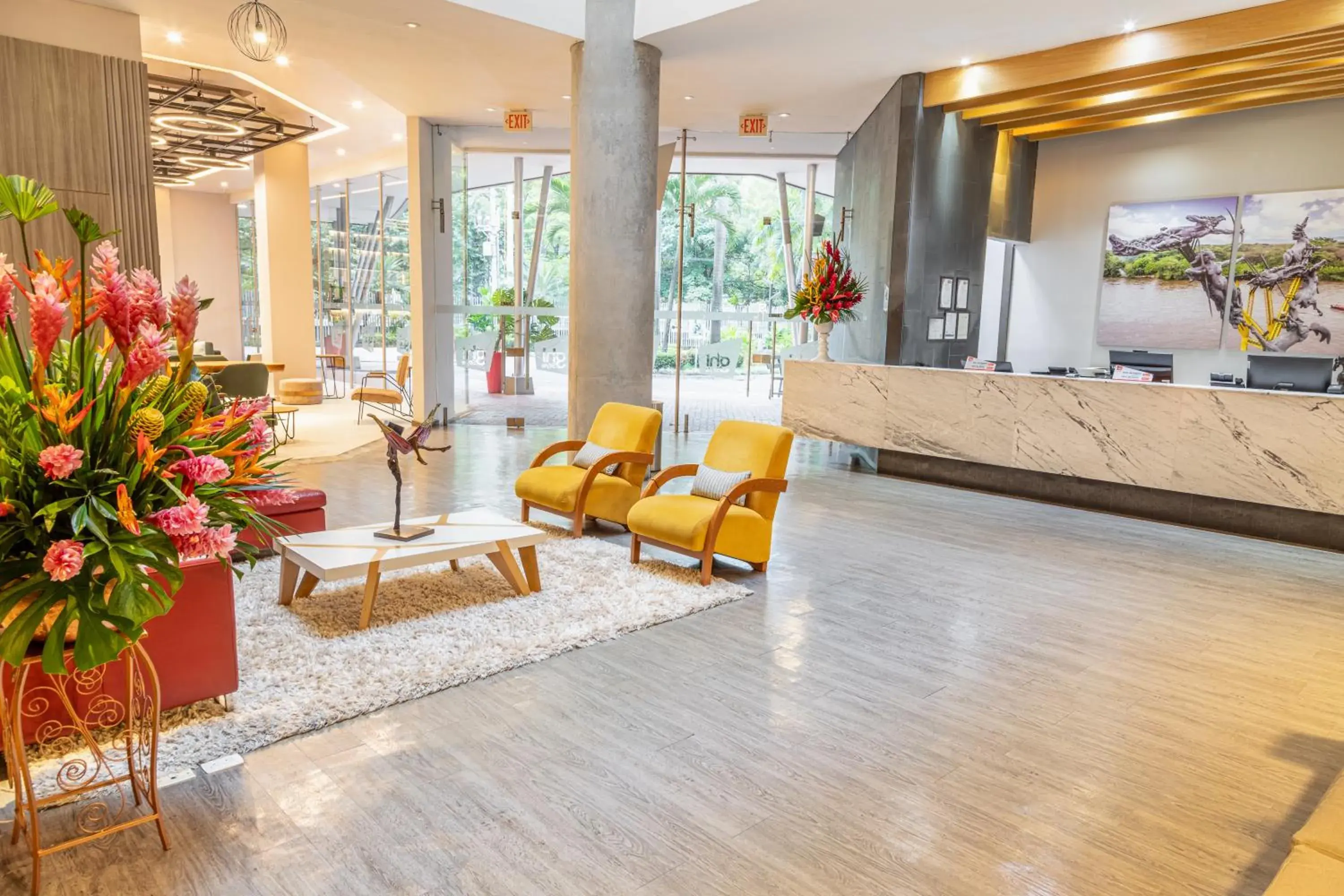 Lobby or reception in GHL Hotel Neiva Lobby or reception in GHL Hotel Neiva