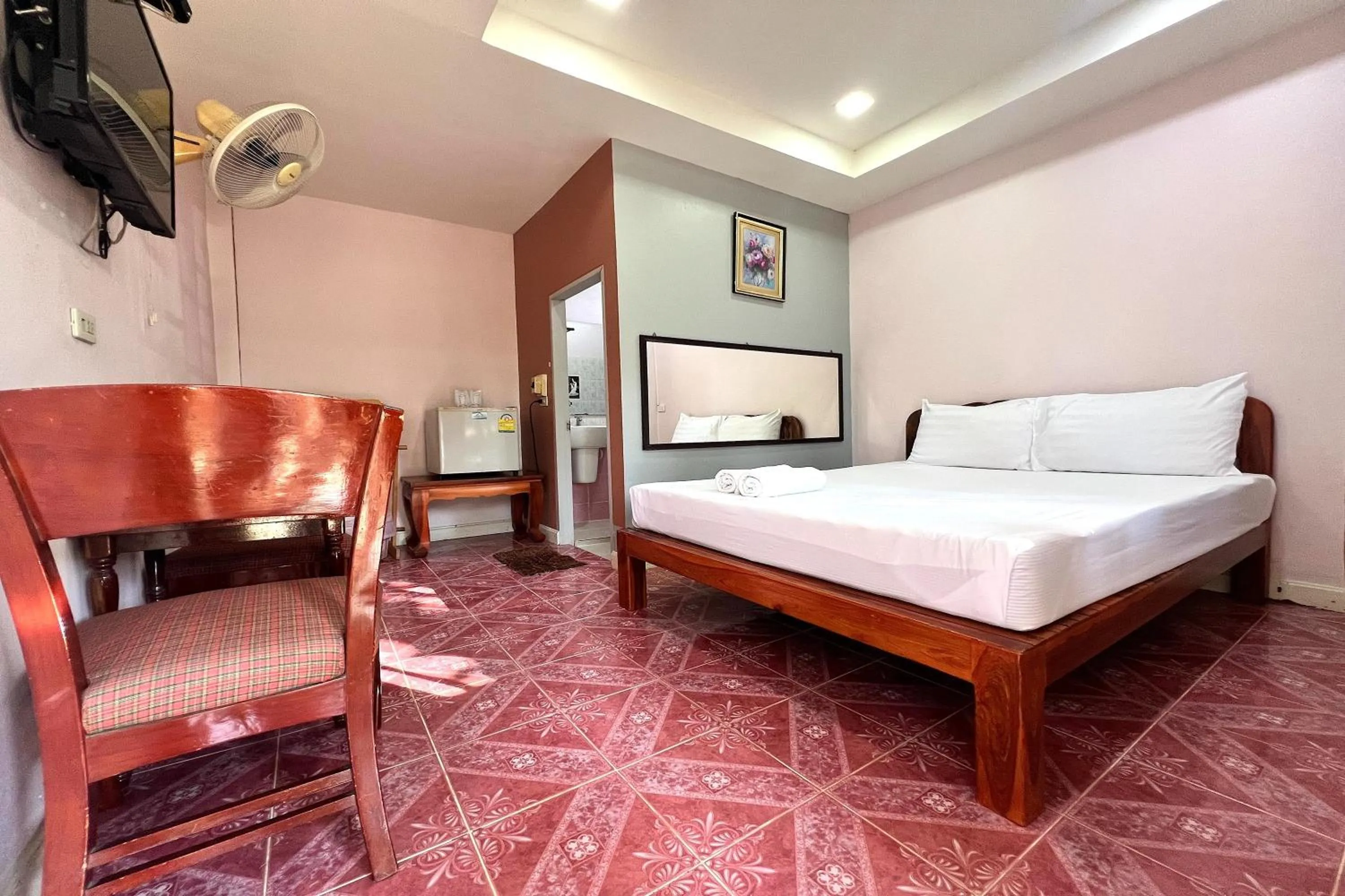 Bed in Saithong Resort