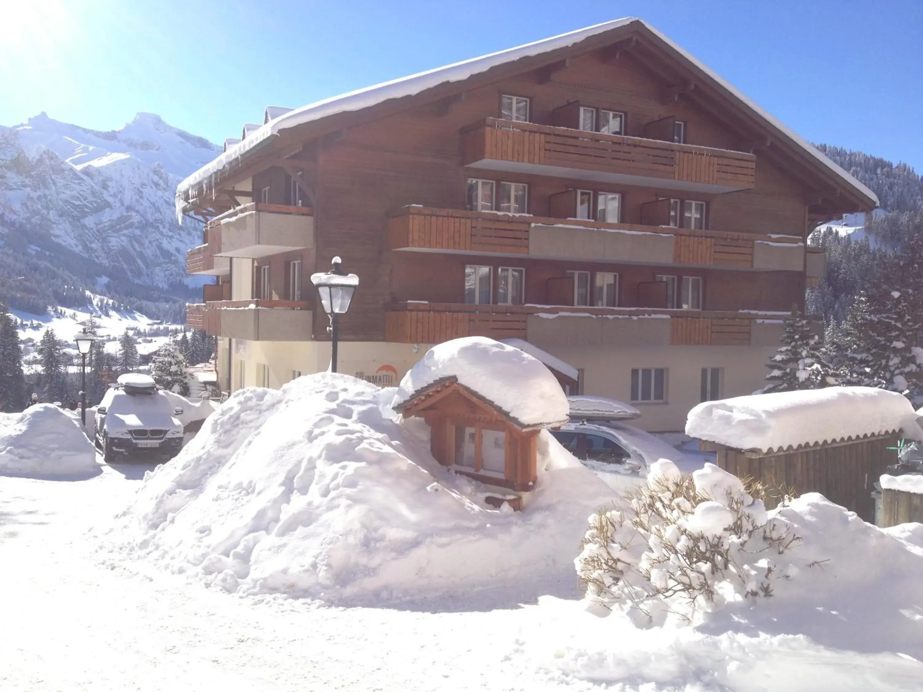 Property building in Hotel Steinmattli Property building in Hotel Steinmattli