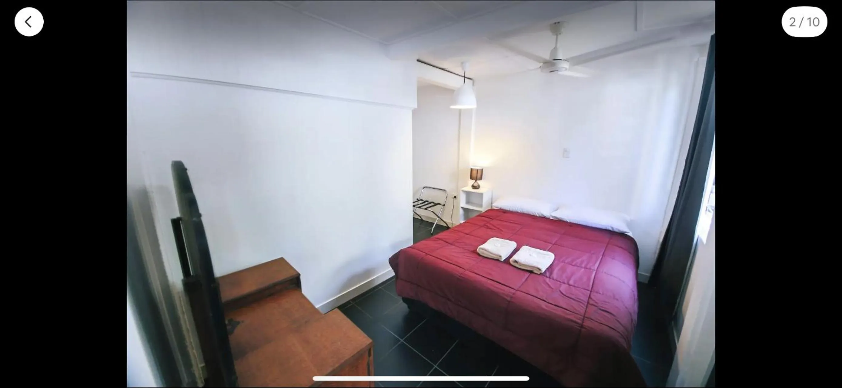 Bed in Grimshaw House