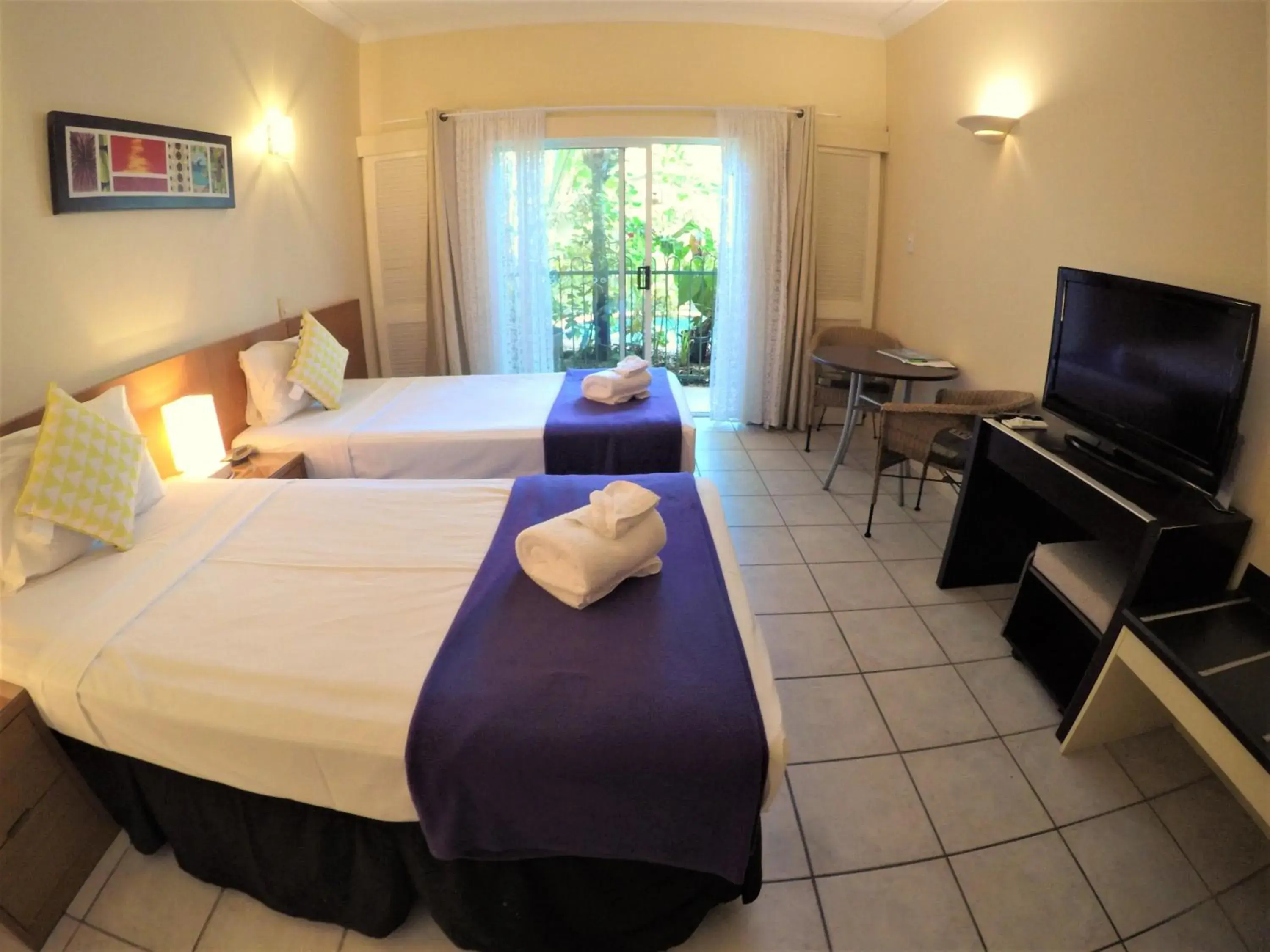 Photo of the whole room, Bed in Crystal Garden Resort & Restaurant Photo of the whole room, Bed in Crystal Garden Resort & Restaurant