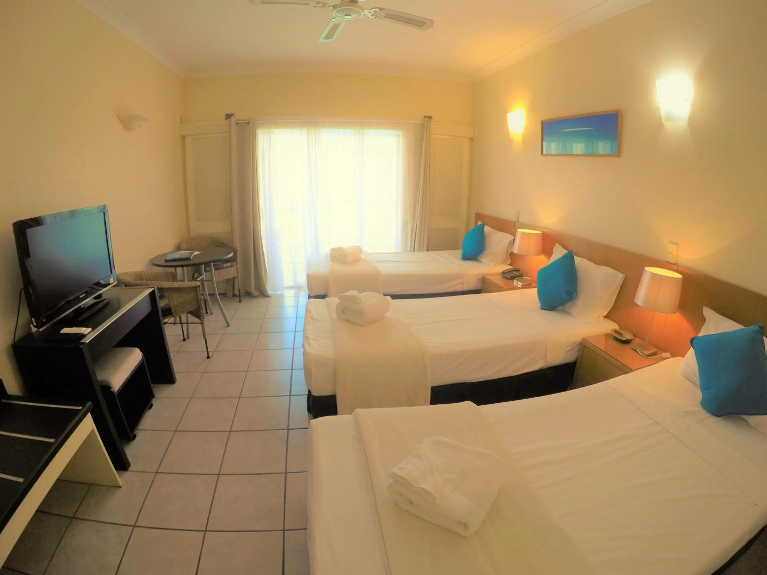 Photo of the whole room, Bed in Crystal Garden Resort & Restaurant