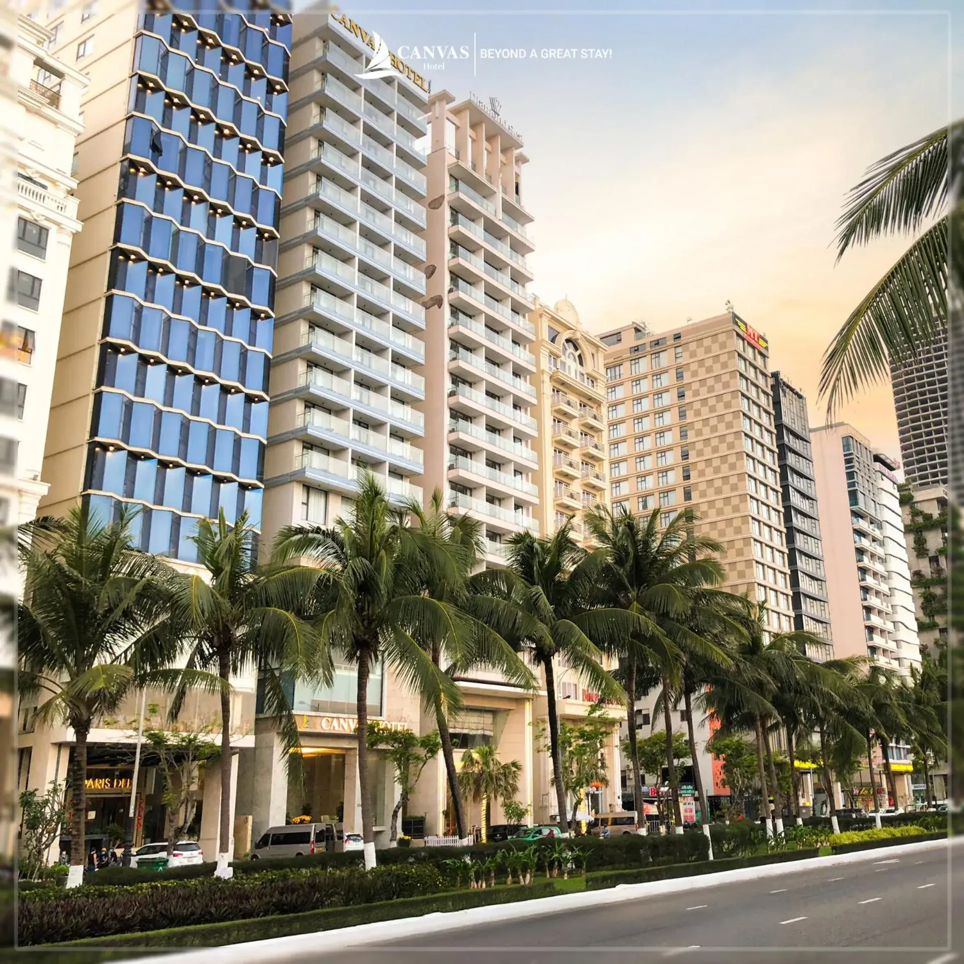 Property building in Canvas Danang Beach Hotel Property building in Canvas Danang Beach Hotel