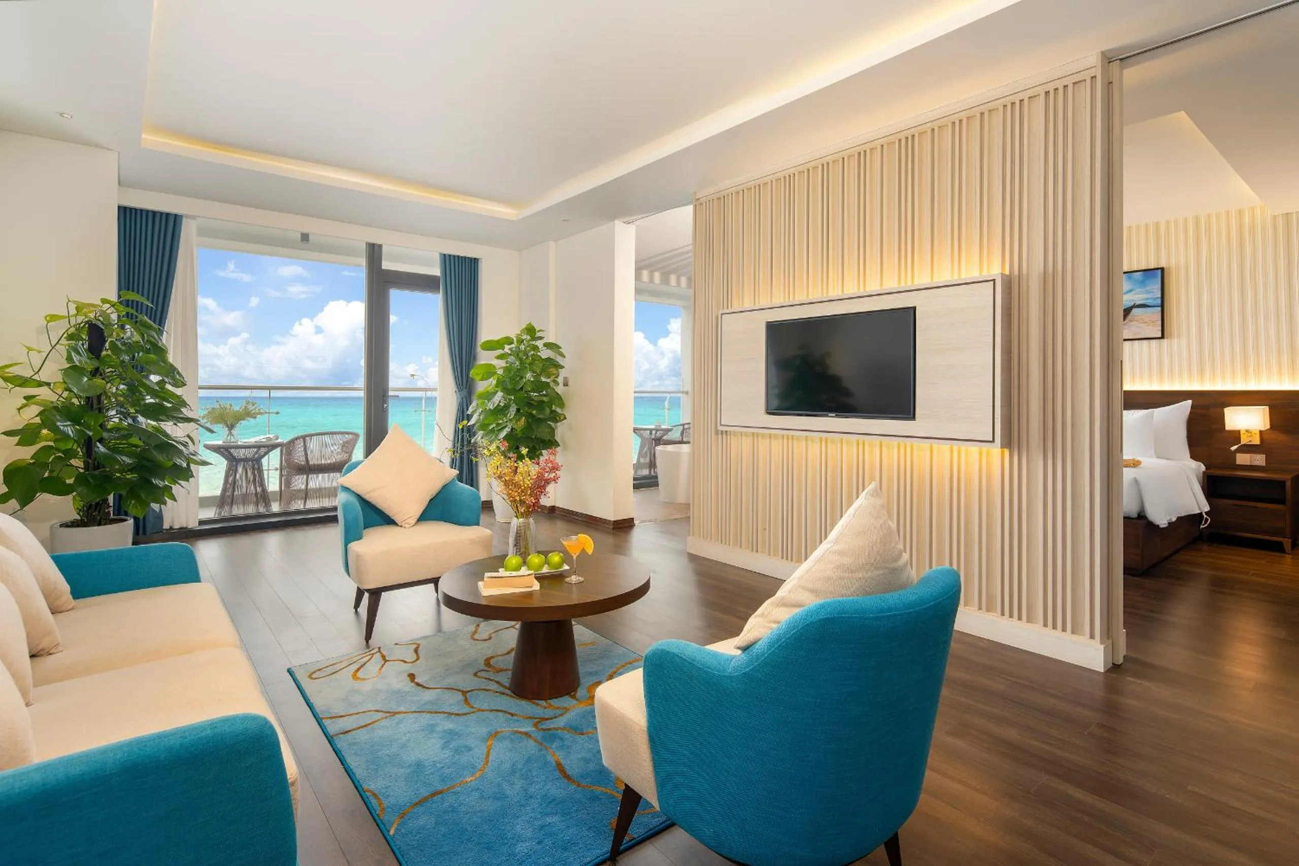 TV and multimedia in Canvas Danang Beach Hotel