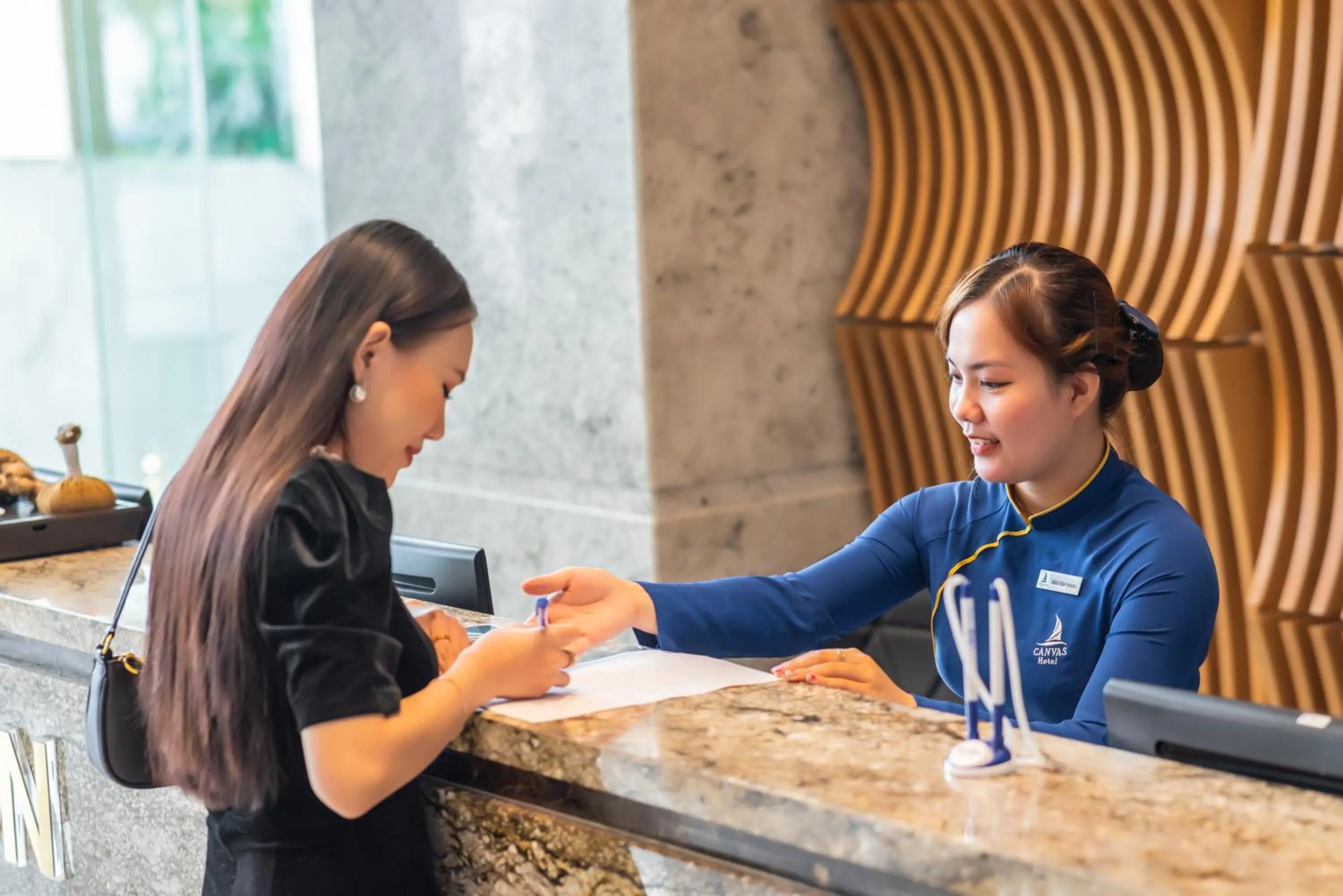Lobby or reception in Canvas Danang Beach Hotel