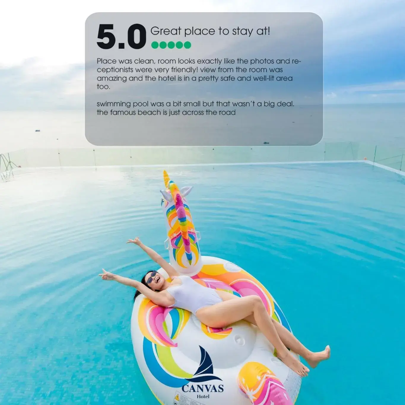 Swimming pool in Canvas Danang Beach Hotel Swimming pool in Canvas Danang Beach Hotel