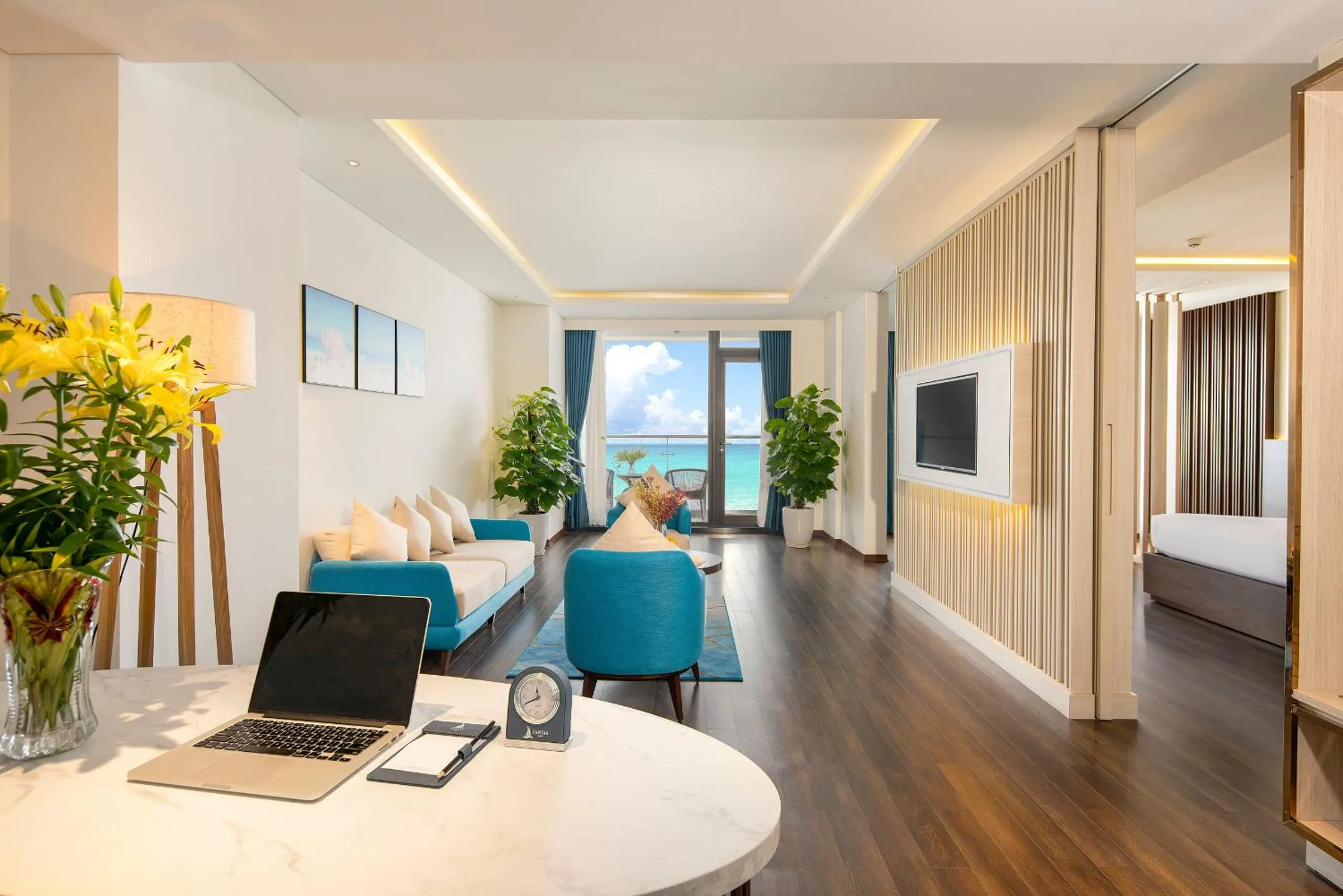 Living room in Canvas Danang Beach Hotel