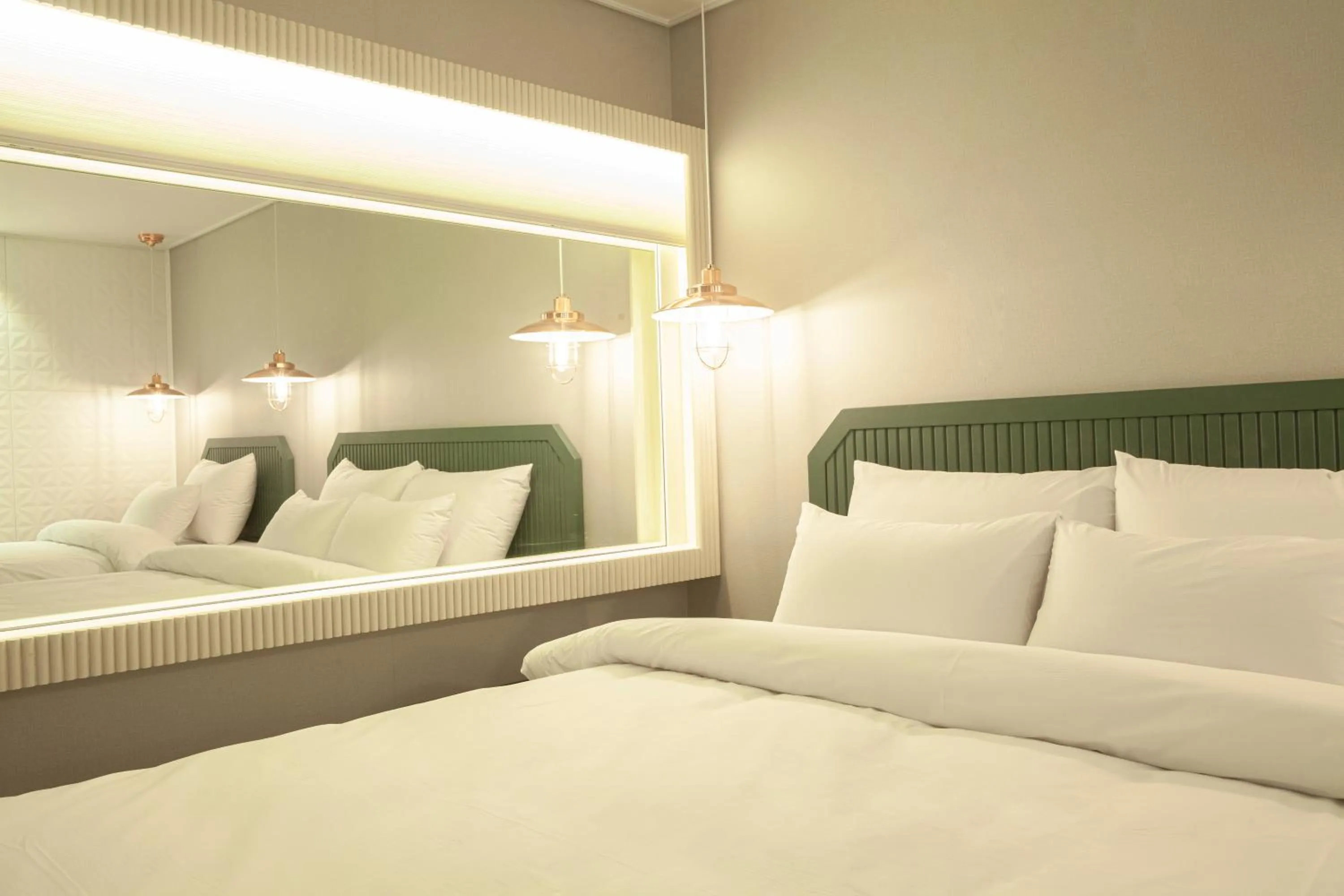 Bed in Sinan Equelim Hotel