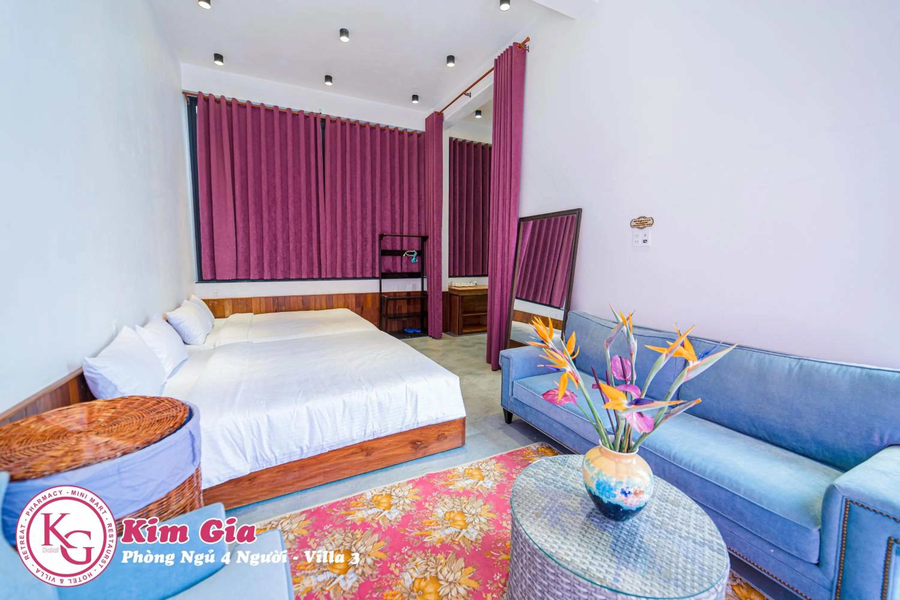 Bedroom, Bed in VILLA KIM GIA ĐÀ LẠT