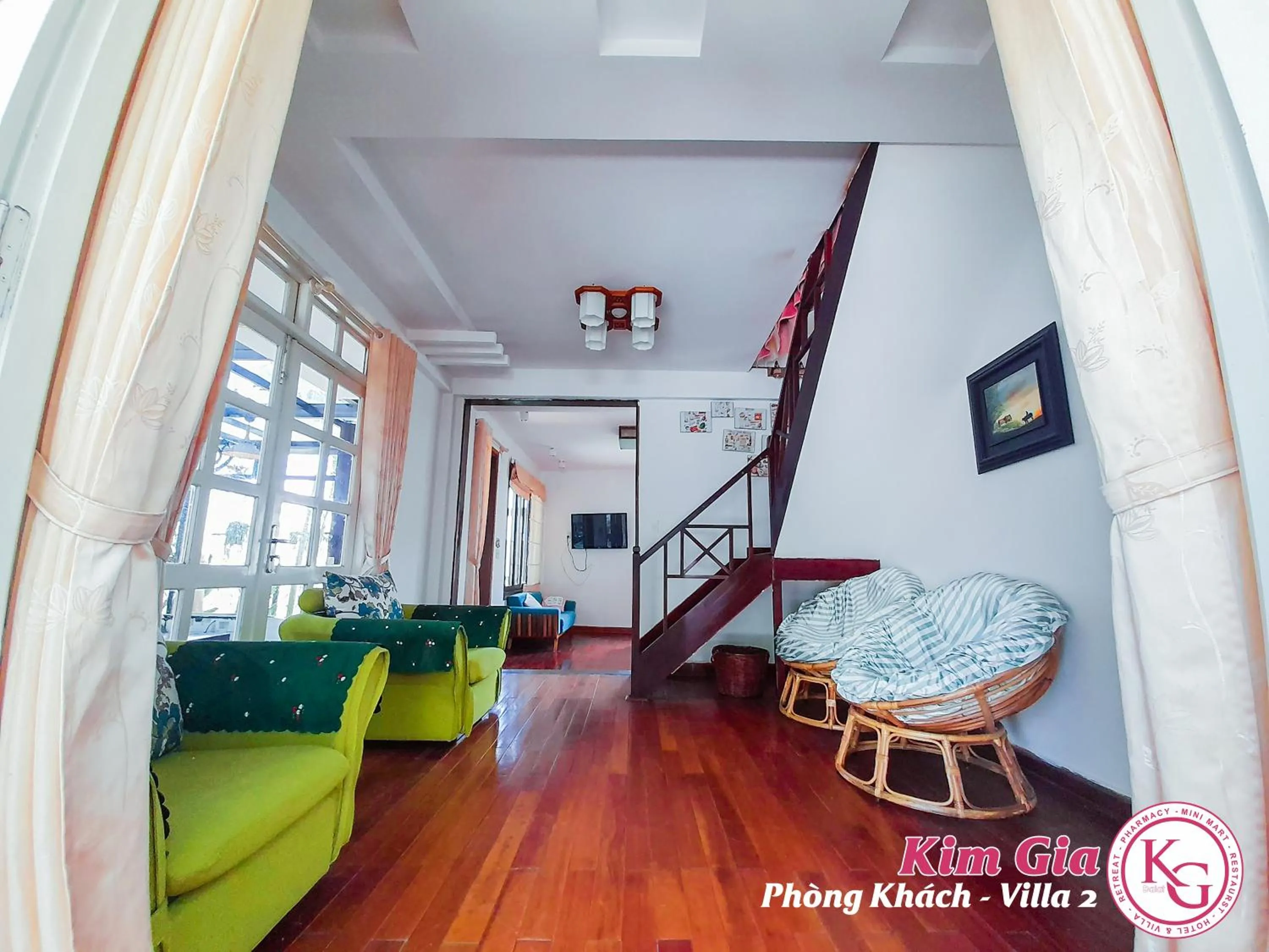 Living room in VILLA KIM GIA ĐÀ LẠT