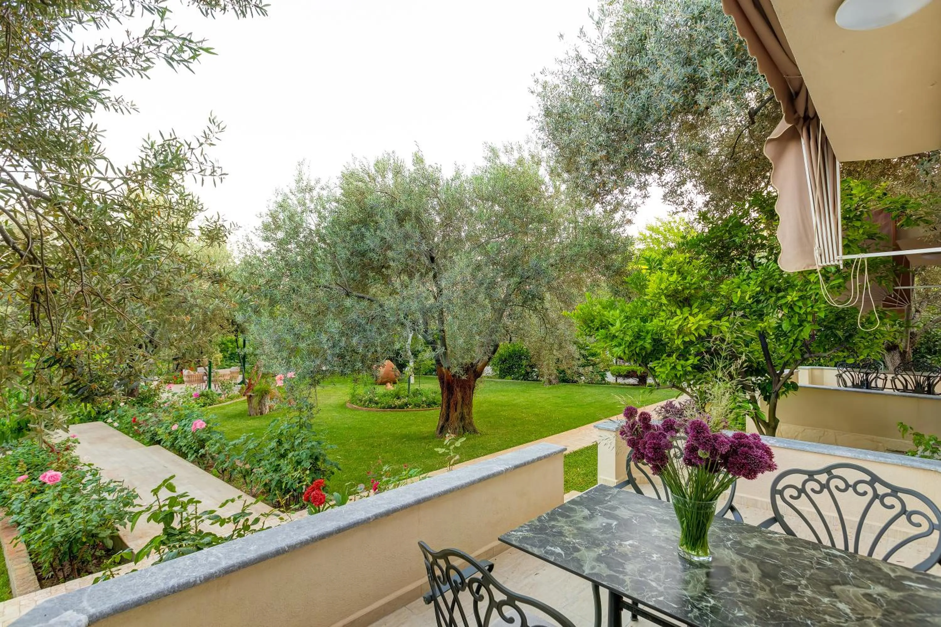 Garden view in Gurel Garden House