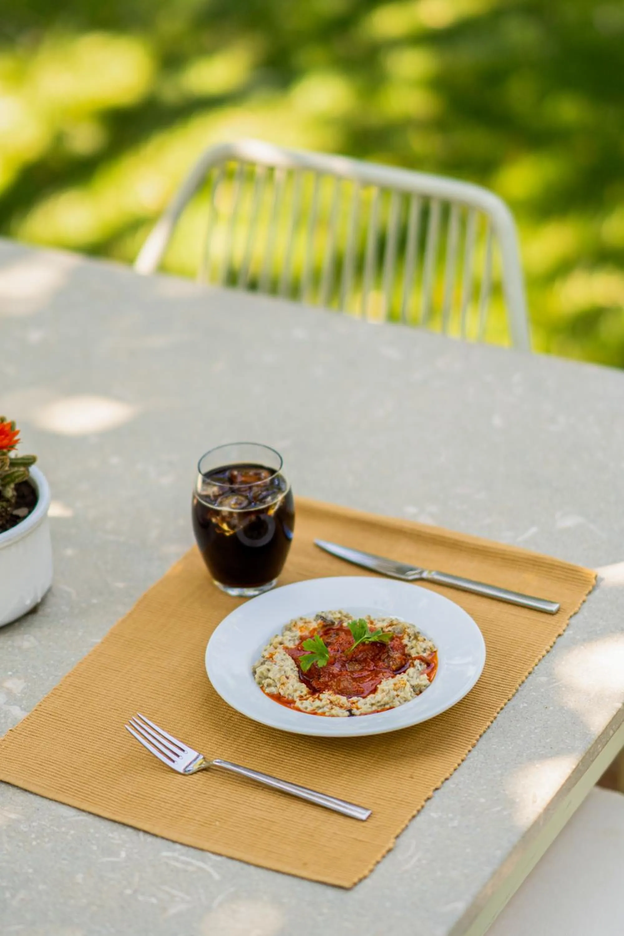 Food in Gurel Garden House