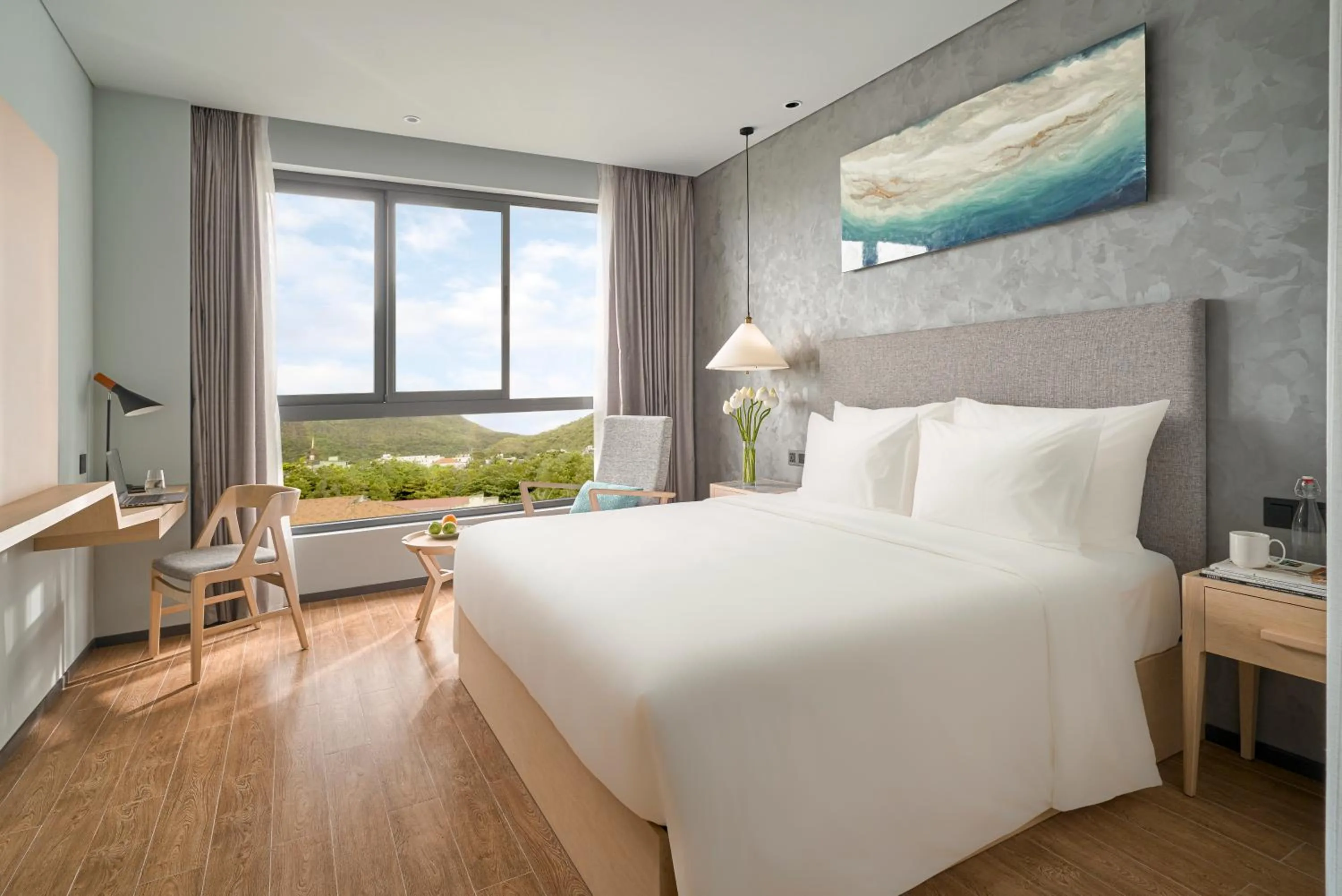 Photo of the whole room, Bed in The Secret Con Dao