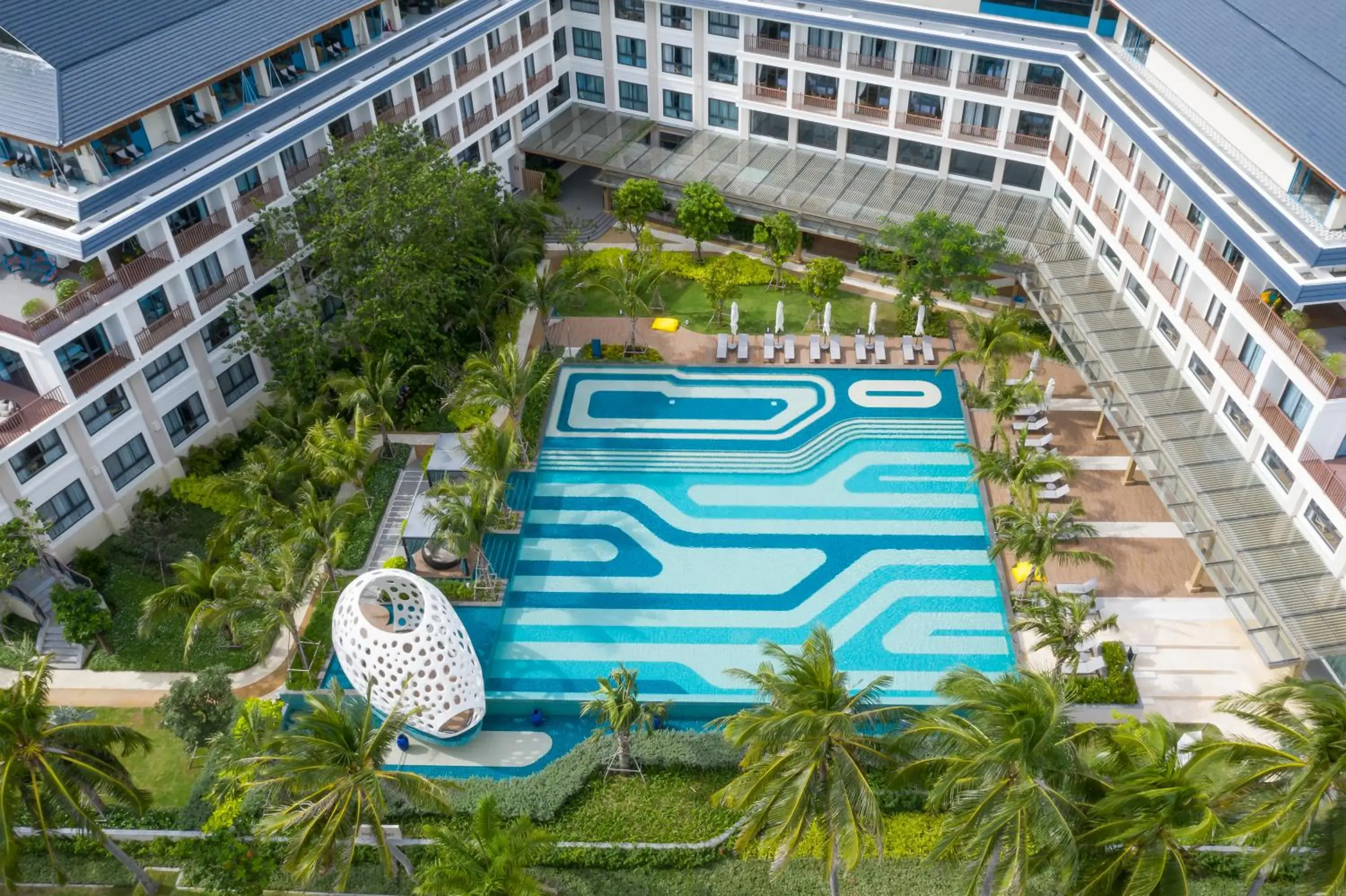 Swimming pool in The Secret Con Dao Swimming pool in The Secret Con Dao