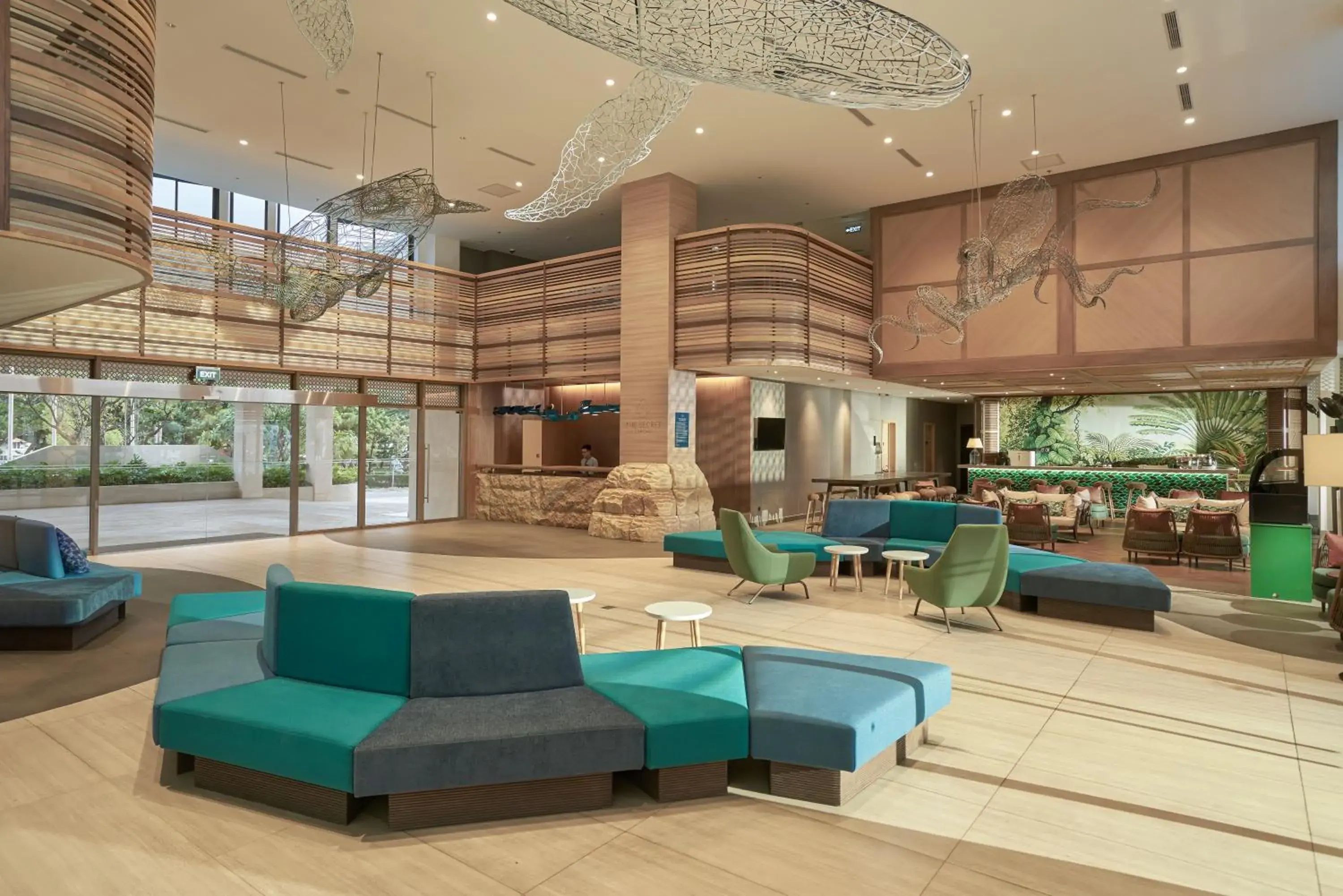 Lobby or reception in The Secret Con Dao Lobby or reception in The Secret Con Dao