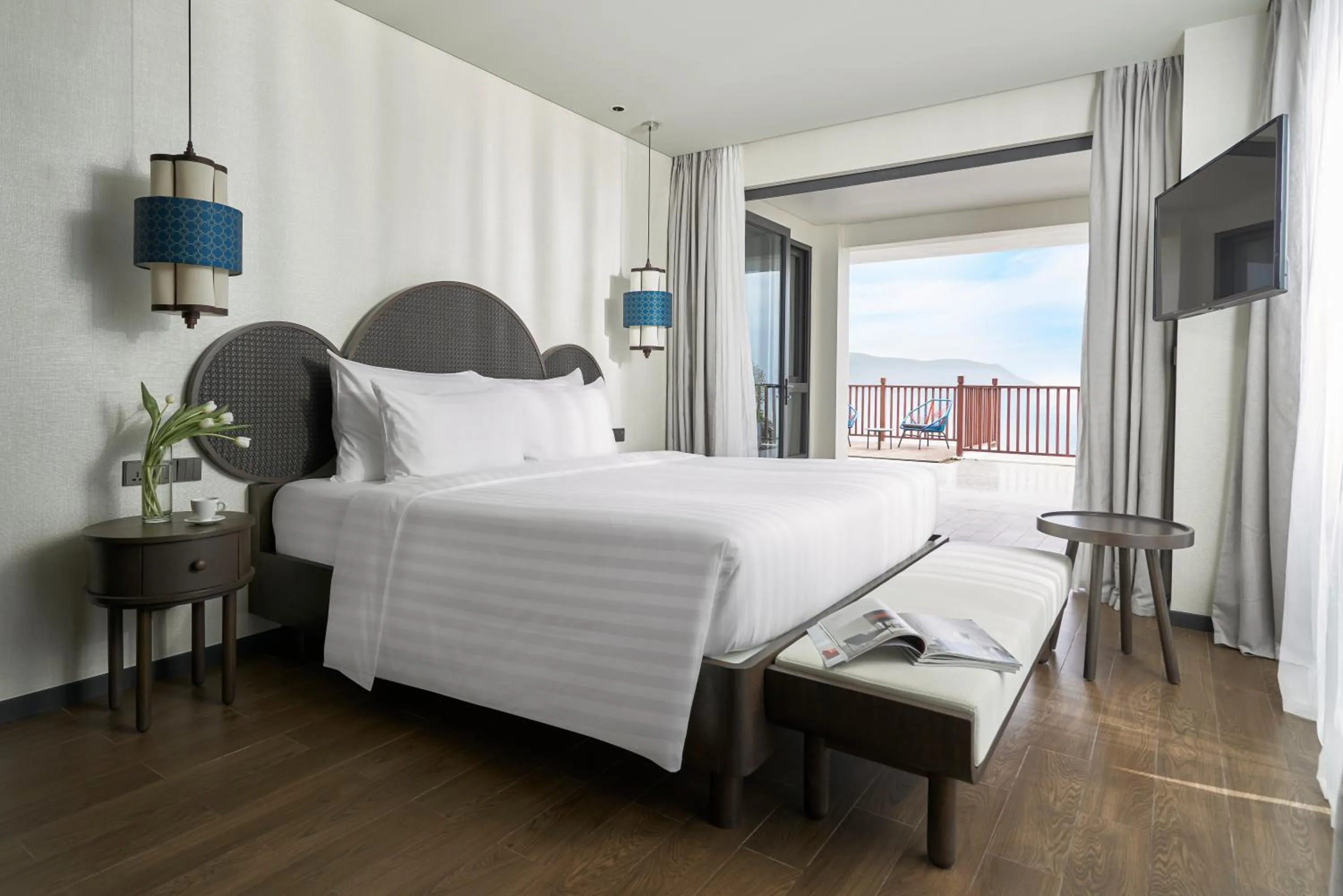 Photo of the whole room, Bed in The Secret Con Dao