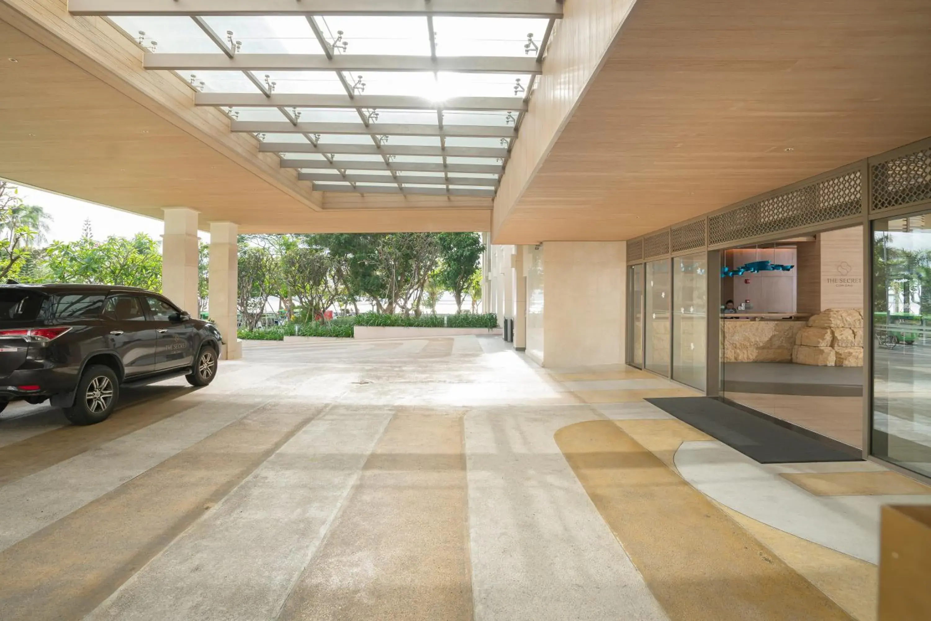 Facade/entrance in The Secret Con Dao Facade/entrance in The Secret Con Dao