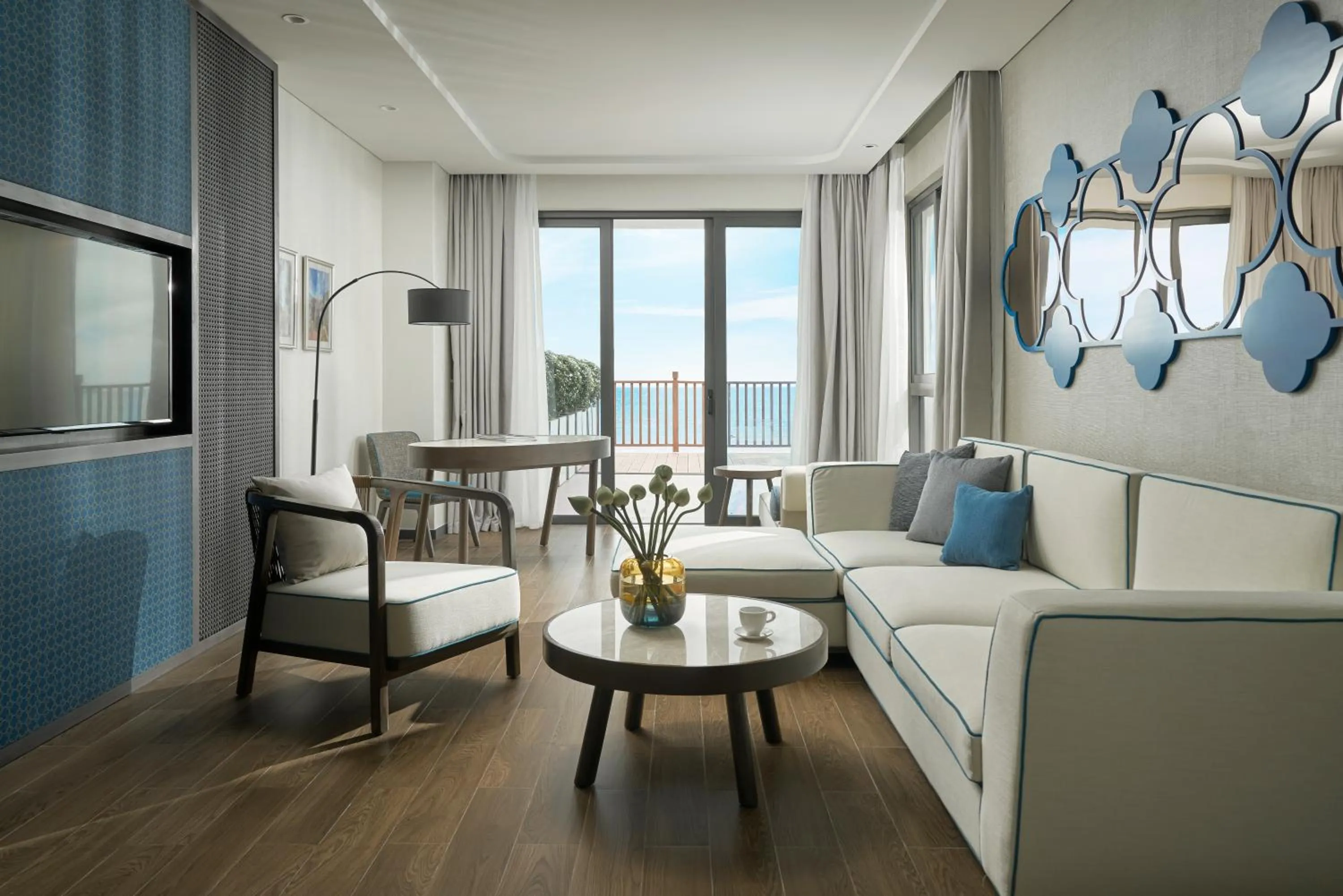 Living room in The Secret Con Dao