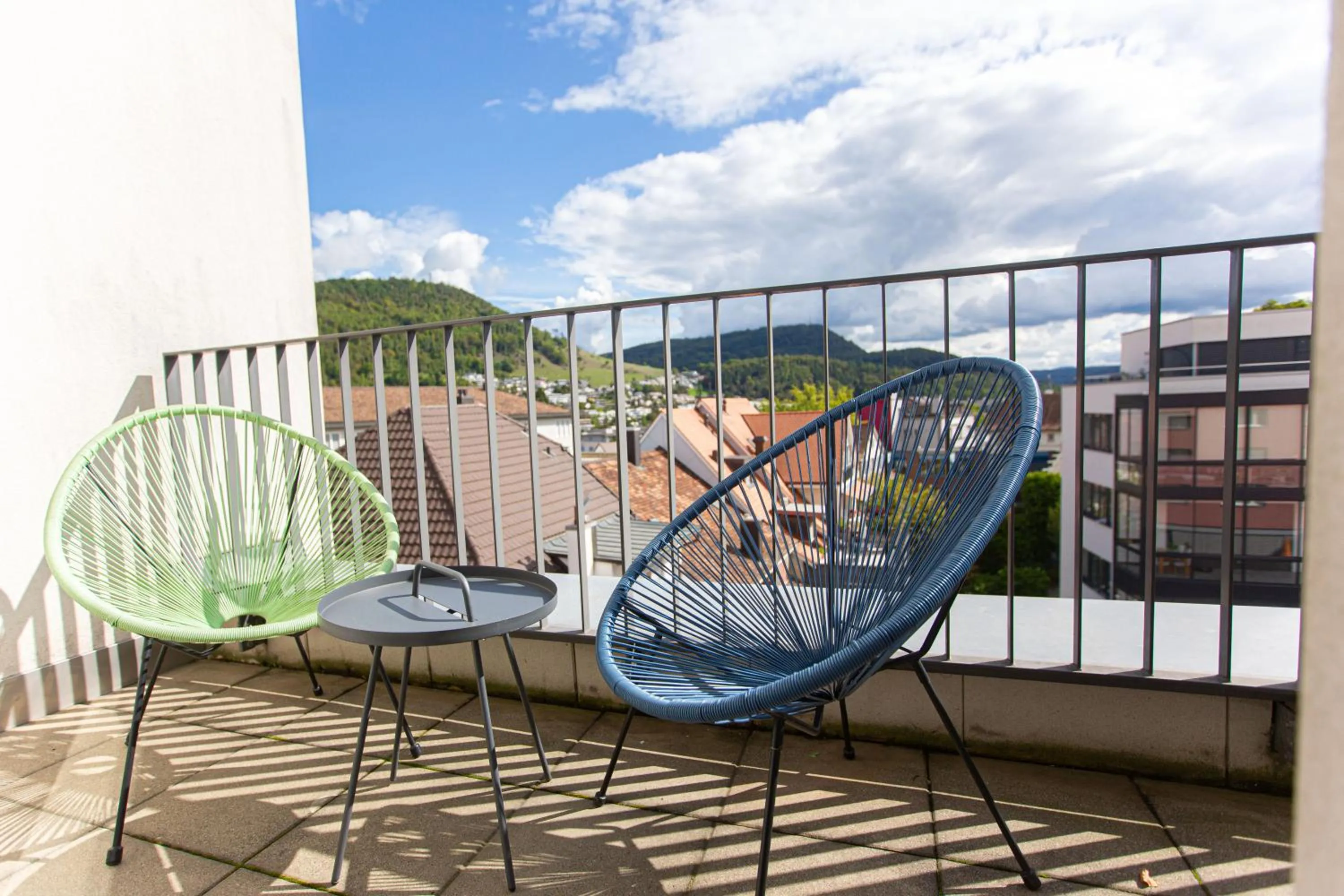 Balcony/Terrace in Hotel Engel - Self-Check-in